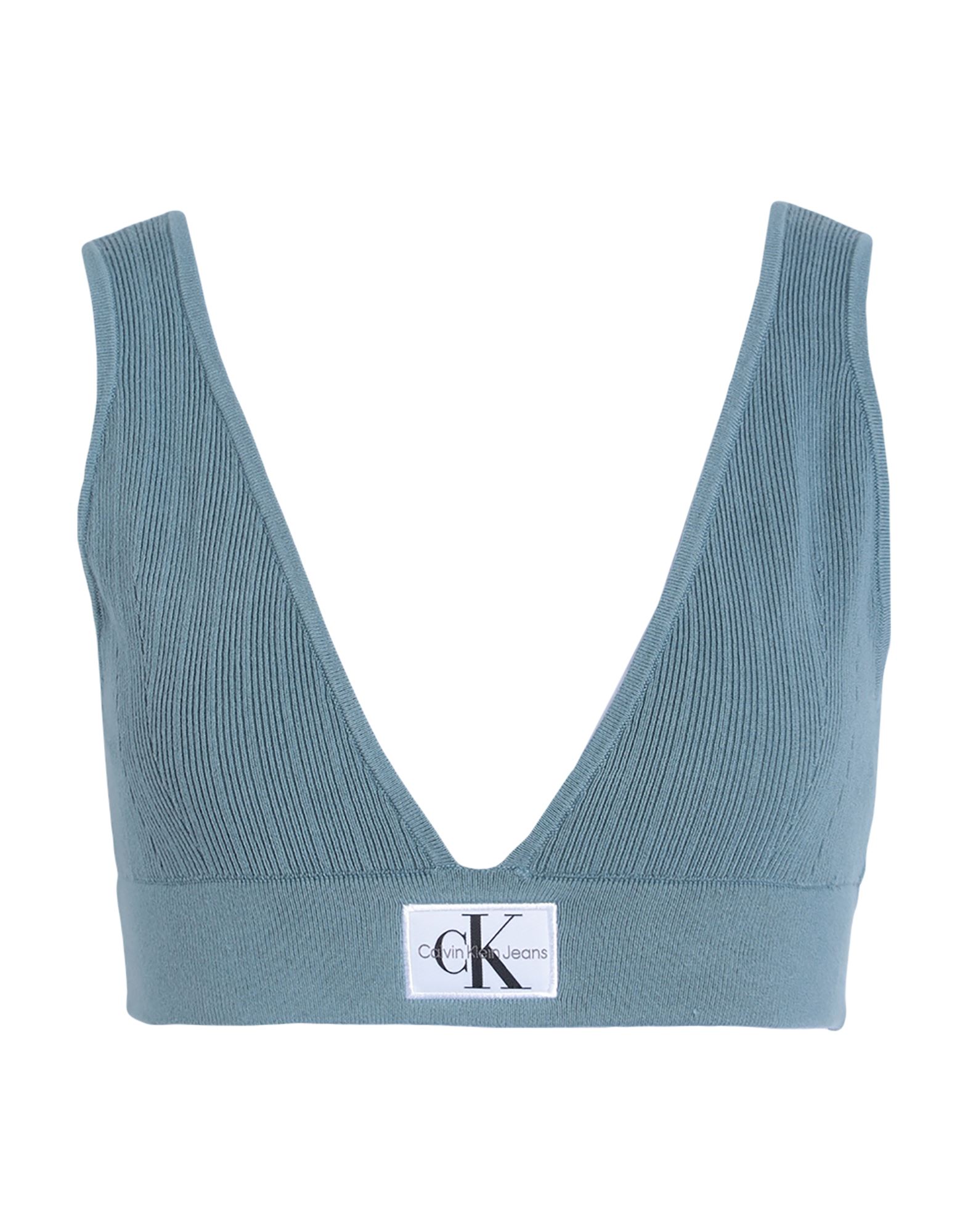 CALVIN KLEIN JEANS Top Damen Blaugrau von CALVIN KLEIN JEANS