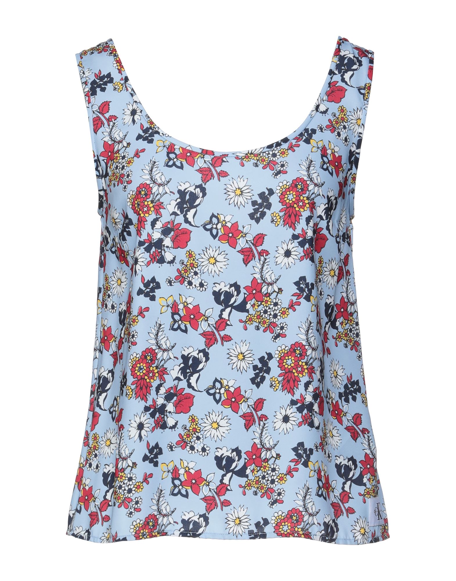 CALVIN KLEIN JEANS Top Damen Himmelblau von CALVIN KLEIN JEANS