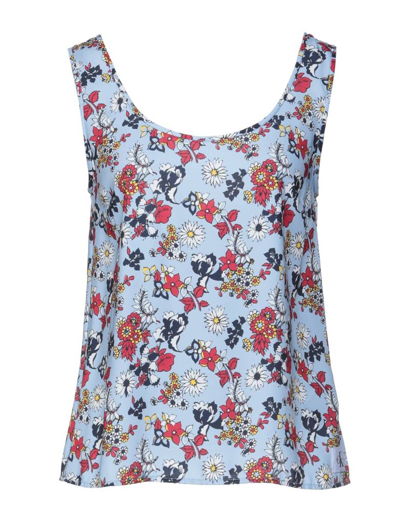 CALVIN KLEIN JEANS Top Damen Himmelblau von CALVIN KLEIN JEANS