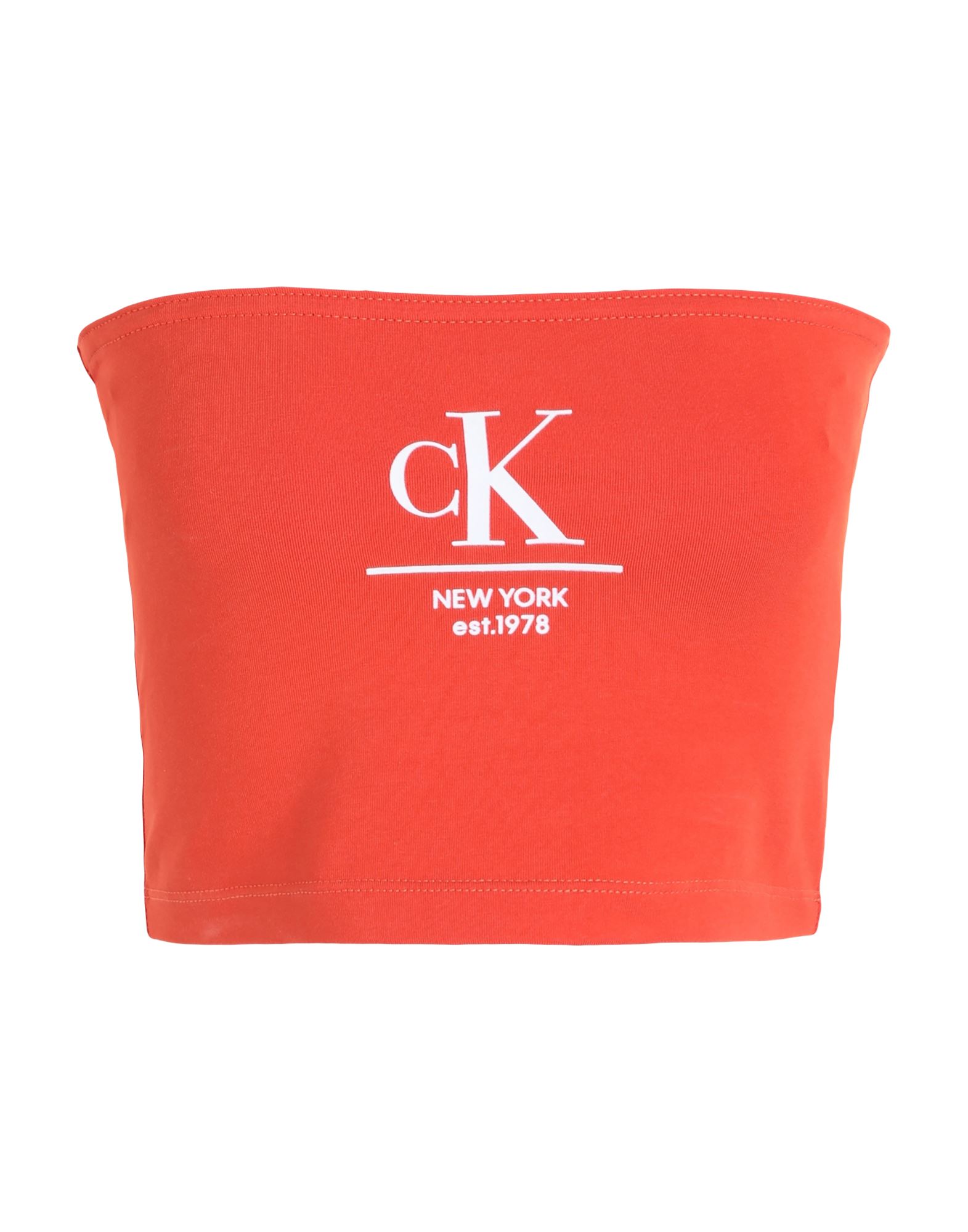 CALVIN KLEIN JEANS Top Damen Orange von CALVIN KLEIN JEANS