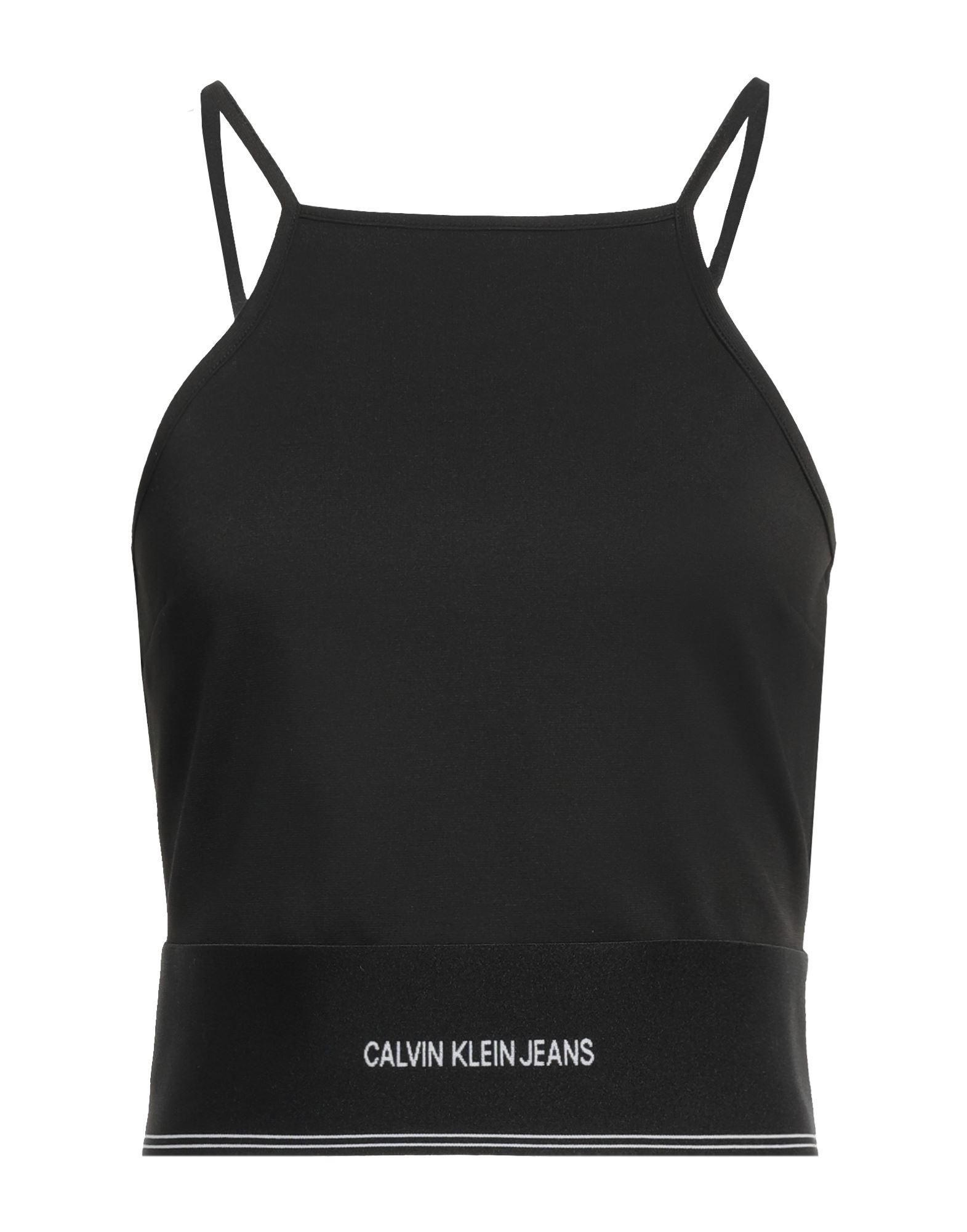 CALVIN KLEIN JEANS Top Damen Schwarz von CALVIN KLEIN JEANS