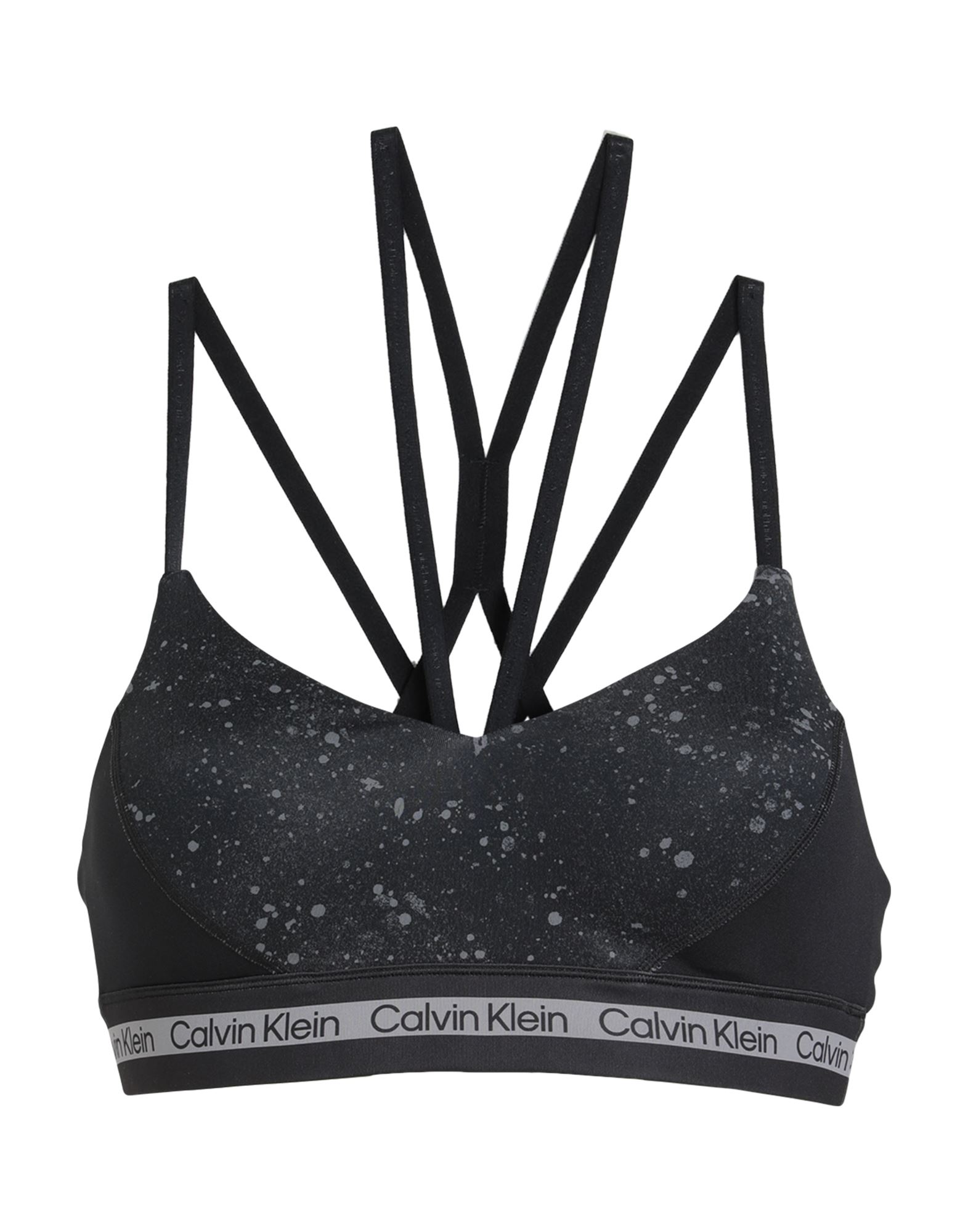 CALVIN KLEIN PERFORMANCE Bikini-oberteil Damen Granitgrau von CALVIN KLEIN PERFORMANCE