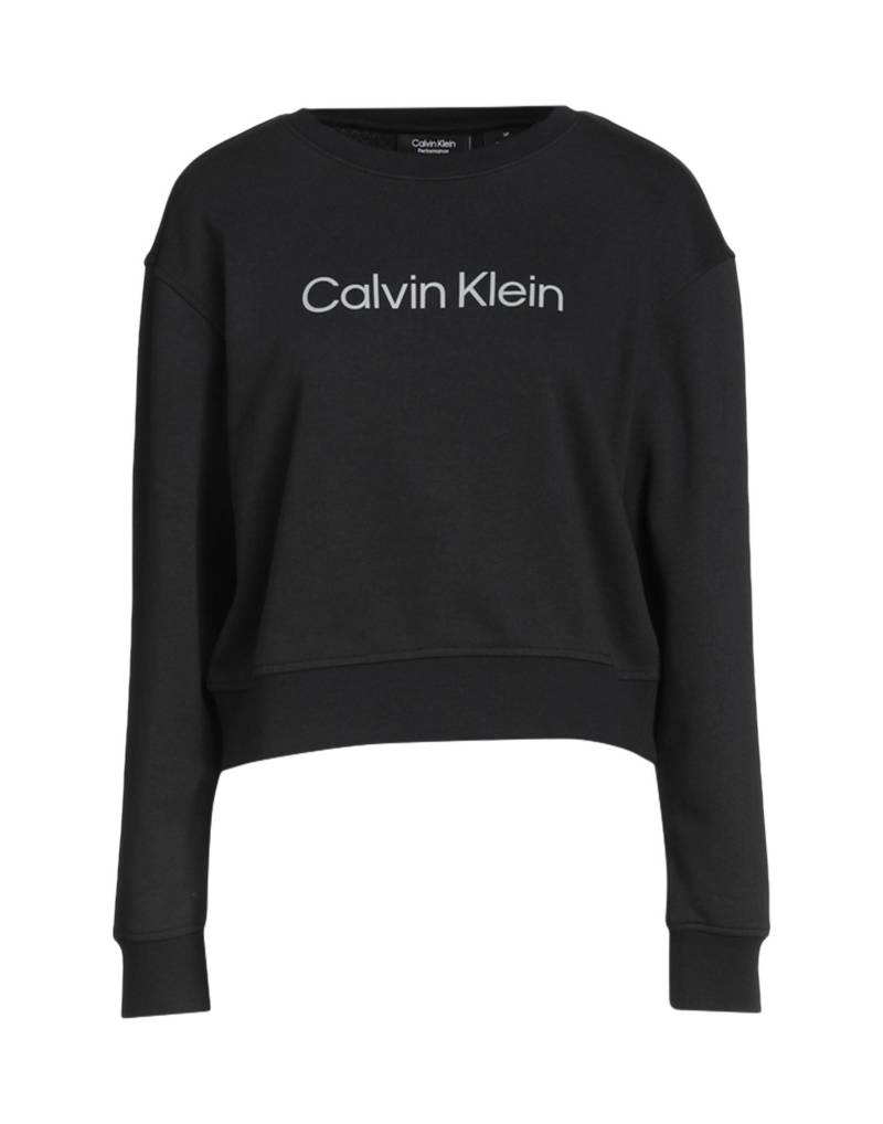 CALVIN KLEIN PERFORMANCE Sweatshirt Damen Schwarz von CALVIN KLEIN PERFORMANCE