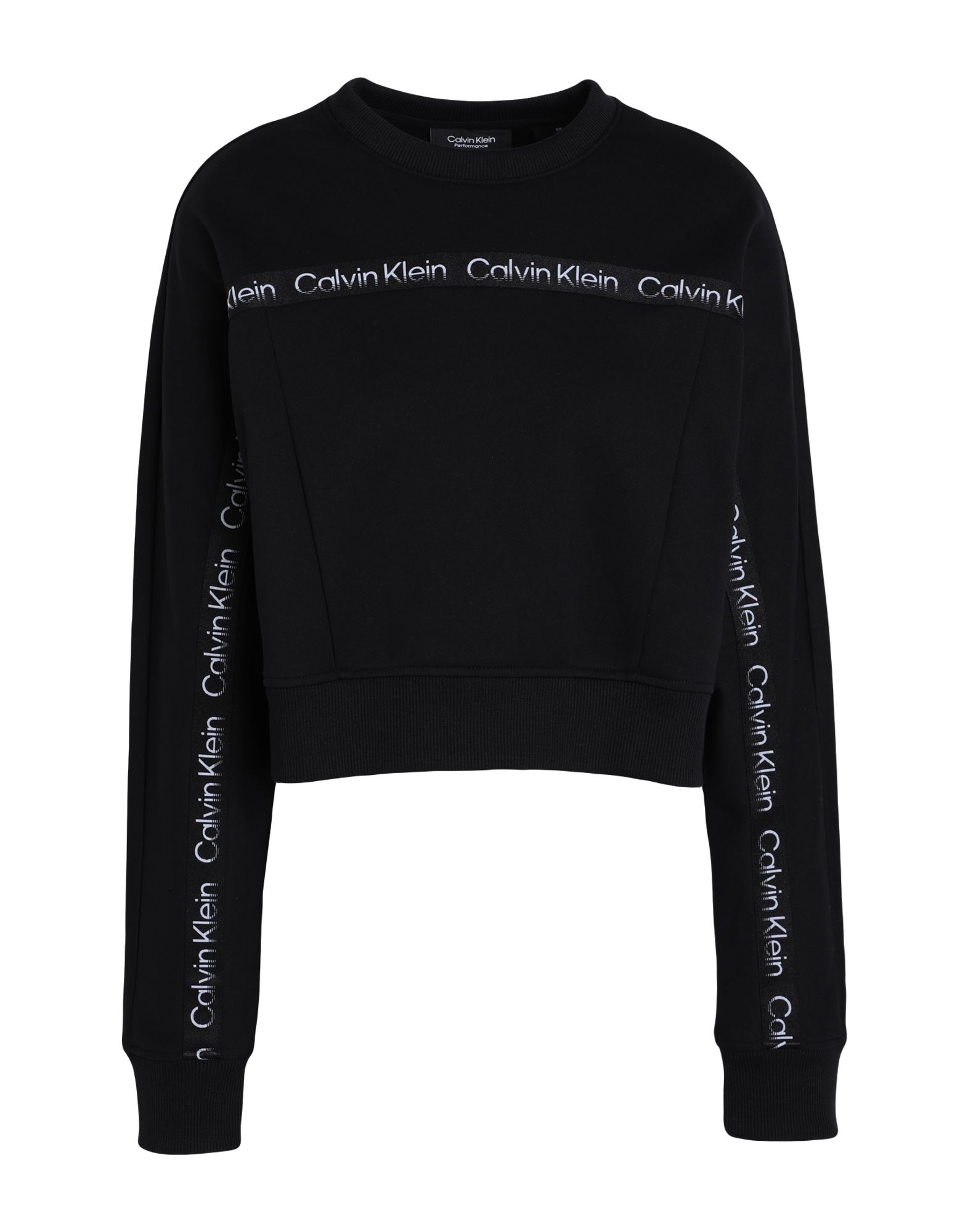 CALVIN KLEIN PERFORMANCE Sweatshirt Damen Schwarz von CALVIN KLEIN PERFORMANCE