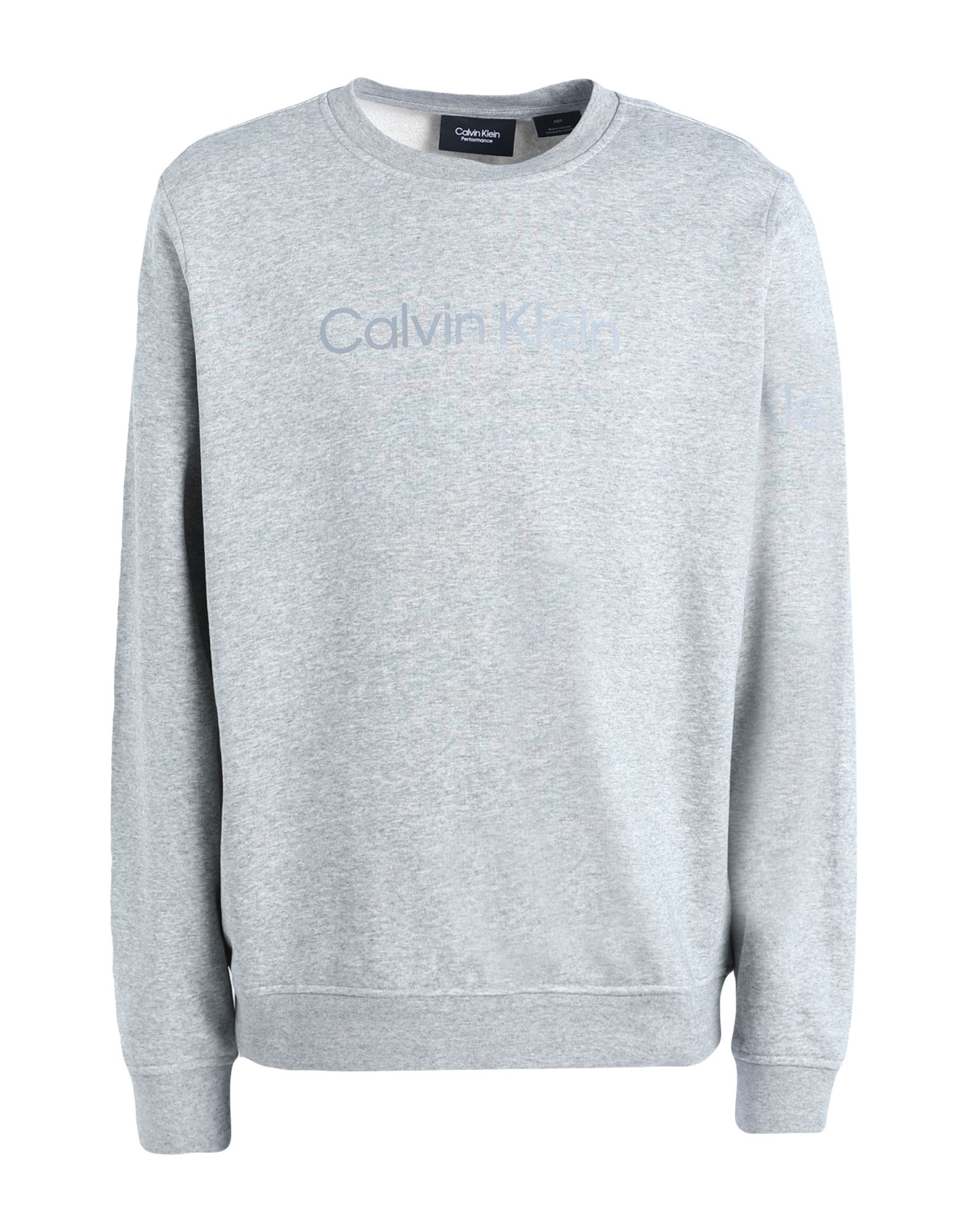 CALVIN KLEIN PERFORMANCE Sweatshirt Herren Hellgrau von CALVIN KLEIN PERFORMANCE