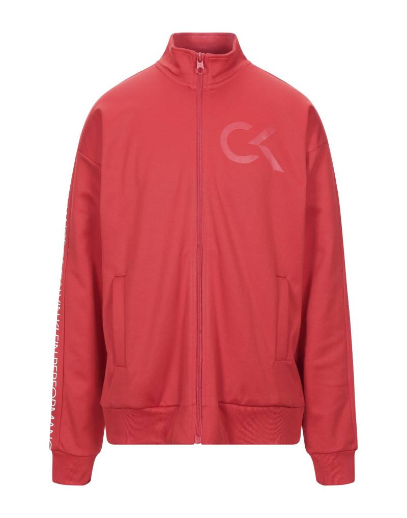CALVIN KLEIN PERFORMANCE Sweatshirt Herren Rot von CALVIN KLEIN PERFORMANCE