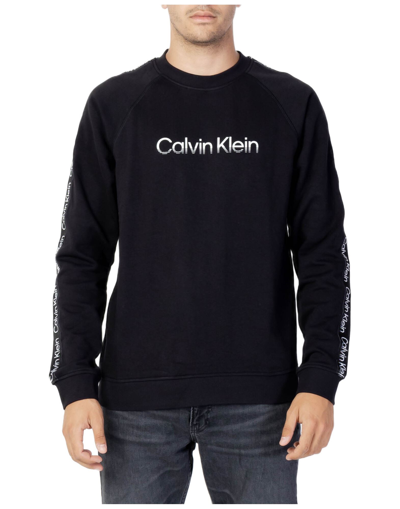 CALVIN KLEIN PERFORMANCE Sweatshirt Herren Schwarz von CALVIN KLEIN PERFORMANCE