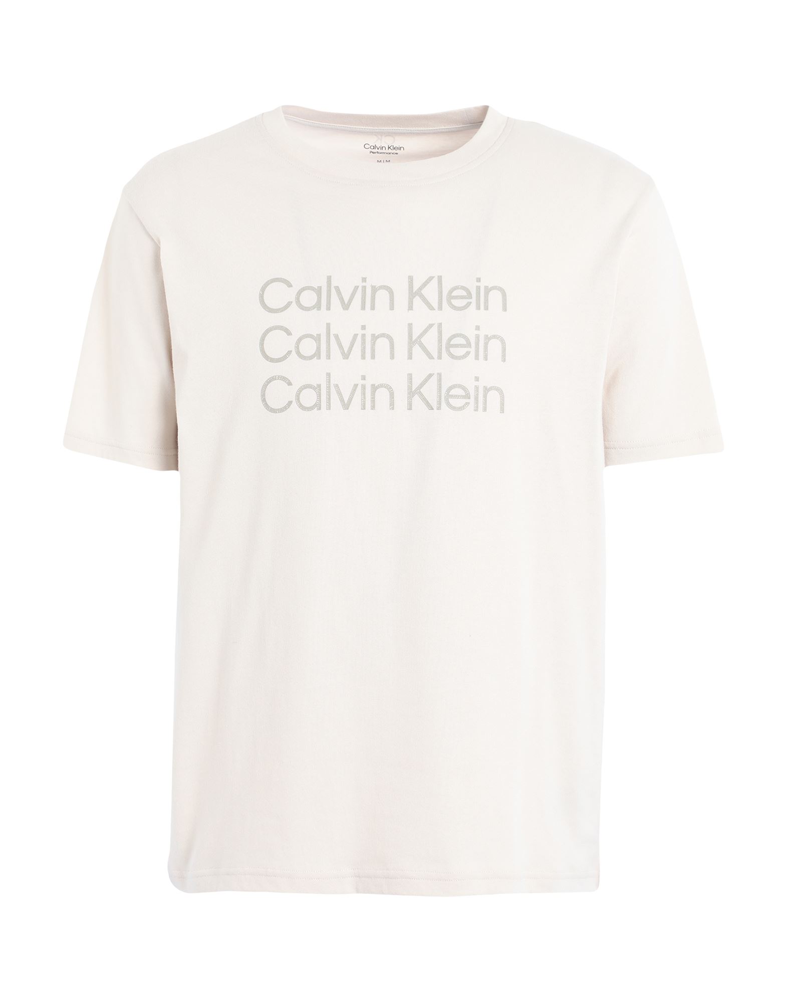 CALVIN KLEIN PERFORMANCE T-shirts Herren Beige von CALVIN KLEIN PERFORMANCE