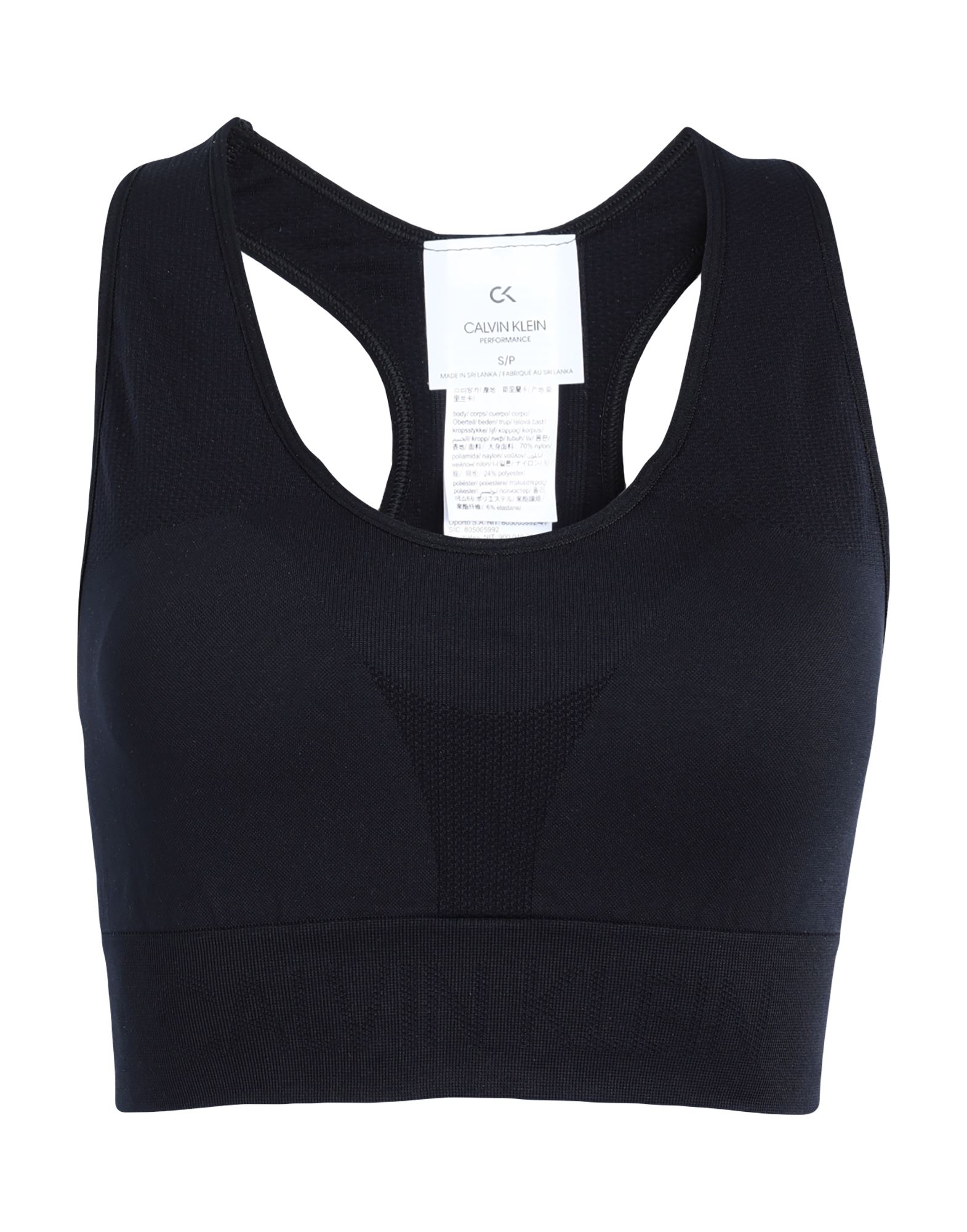 CALVIN KLEIN PERFORMANCE Top Damen Schwarz von CALVIN KLEIN PERFORMANCE