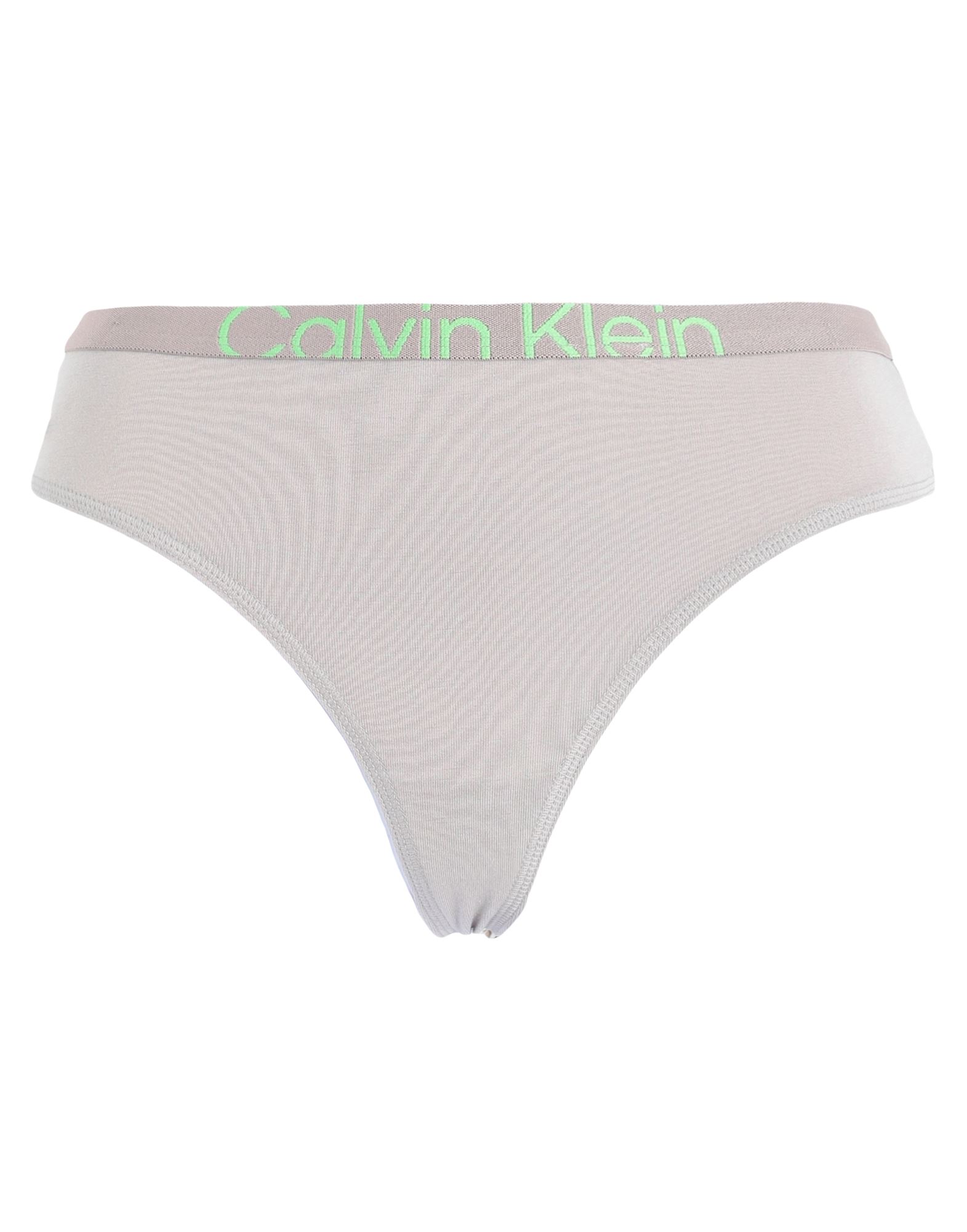 CALVIN KLEIN UNDERWEAR String Damen Hellgrau von CALVIN KLEIN UNDERWEAR