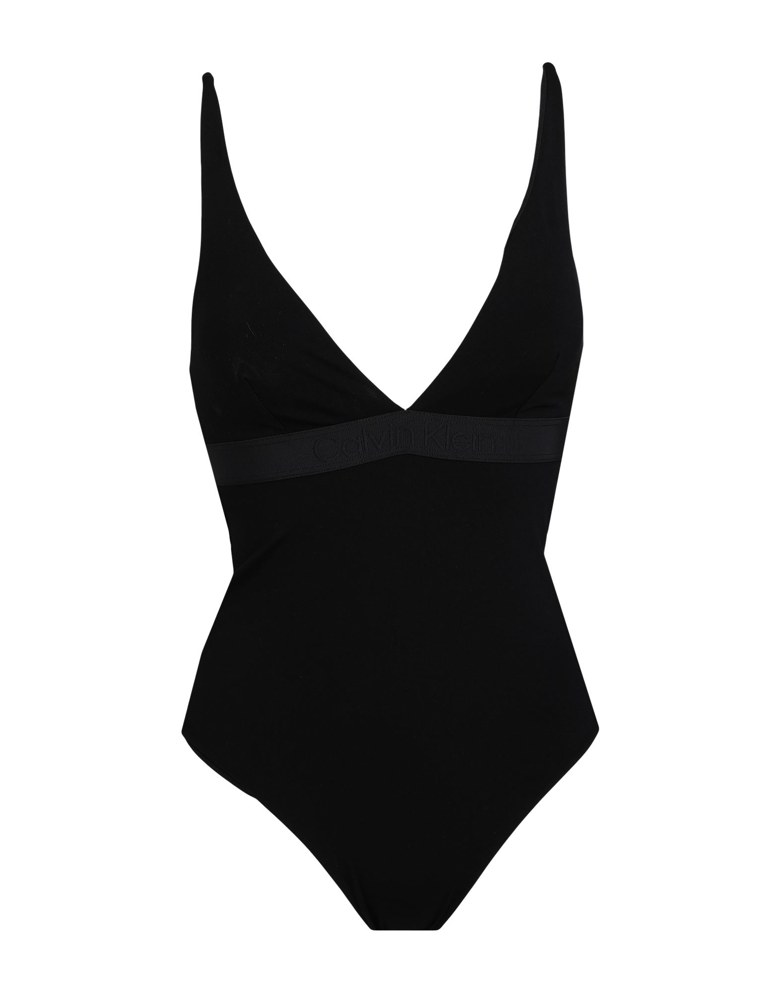 CALVIN KLEIN Badeanzug Damen Schwarz von CALVIN KLEIN