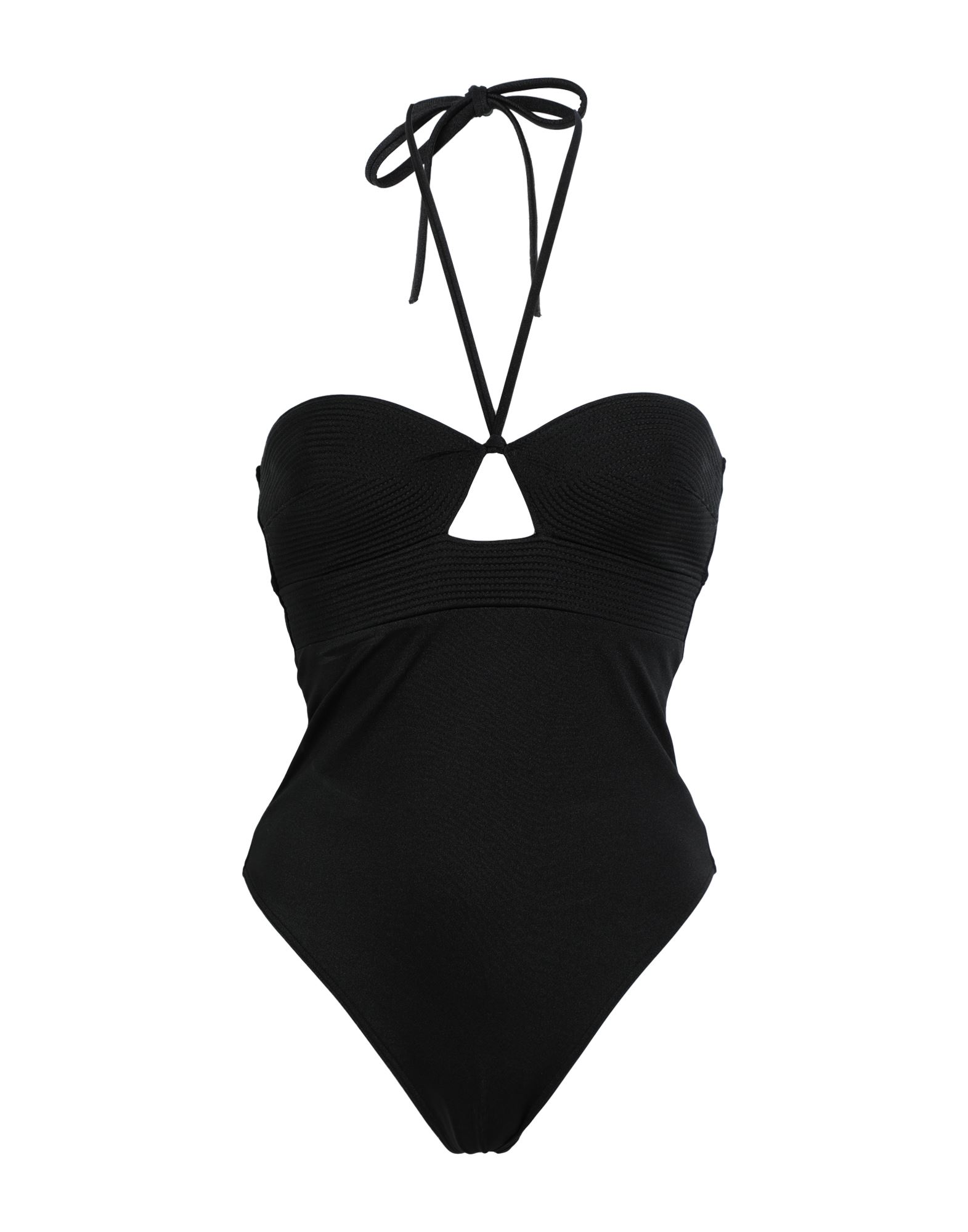 CALVIN KLEIN Badeanzug Damen Schwarz von CALVIN KLEIN