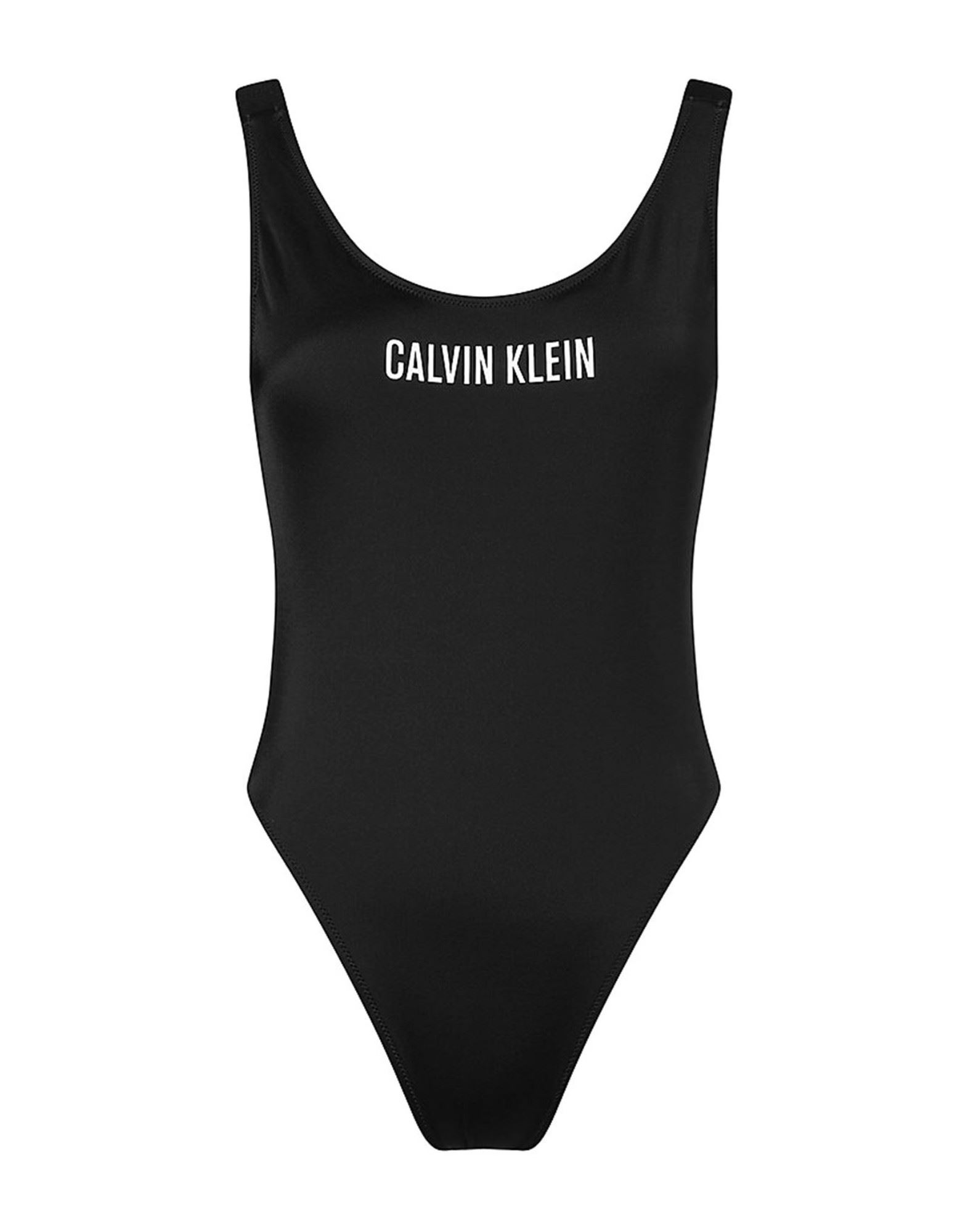 CALVIN KLEIN Badeanzug Damen Schwarz von CALVIN KLEIN