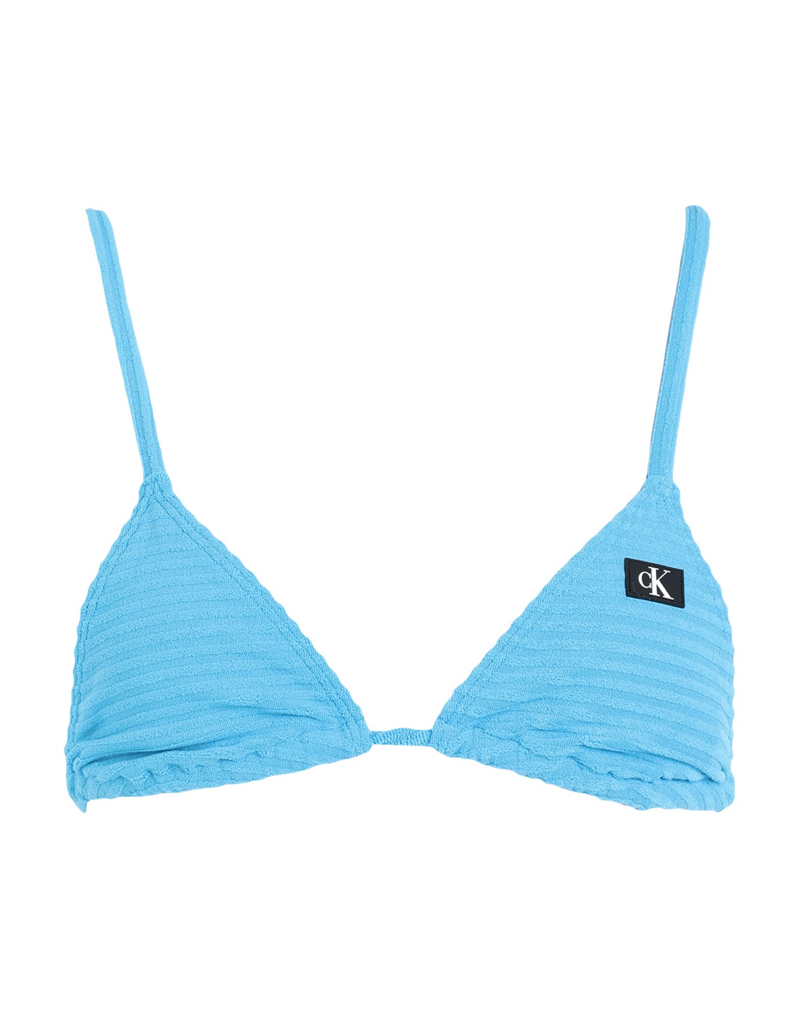 CALVIN KLEIN Bikini-oberteil Damen Azurblau von CALVIN KLEIN