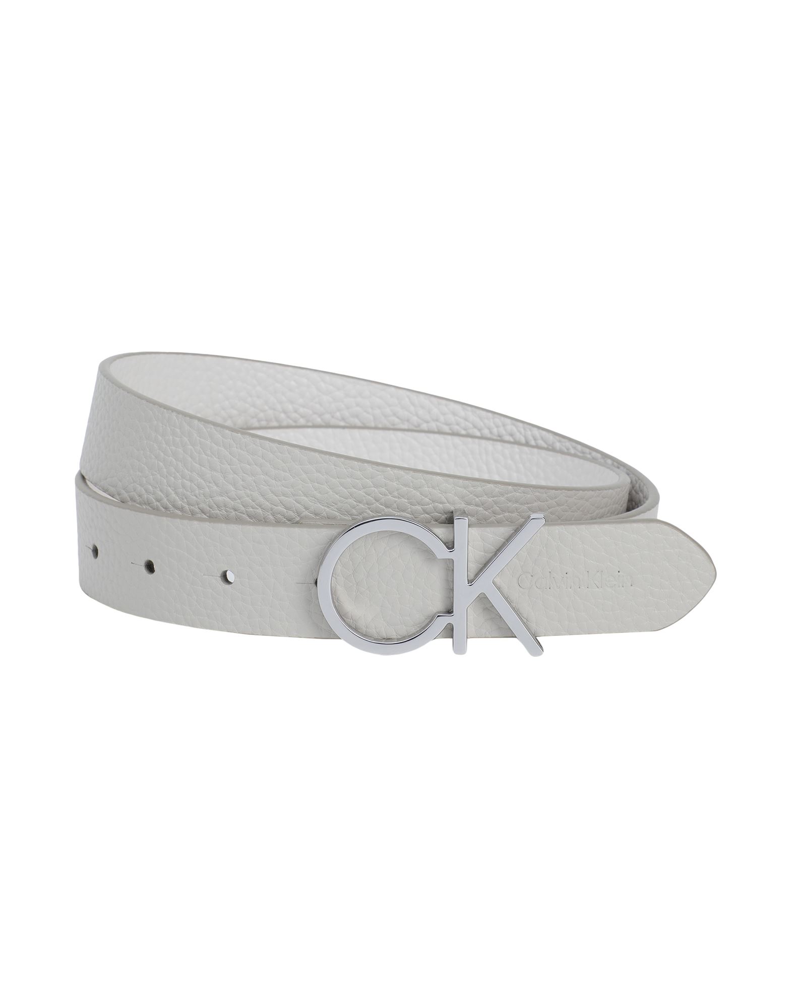 CALVIN KLEIN Gürtel Damen Hellgrau von CALVIN KLEIN