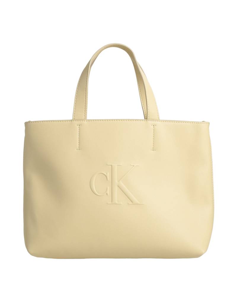 CALVIN KLEIN Handtaschen Damen Pastellgelb CALVIN KLEIN Handtaschen Damen Pastellgelb von CALVIN KLEIN