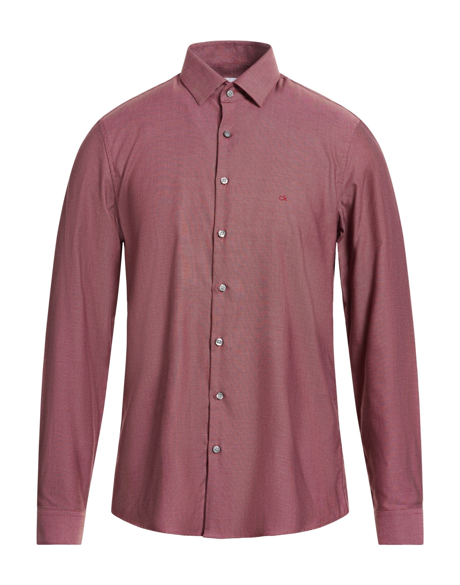 CALVIN KLEIN Hemd Herren Ziegelrot von CALVIN KLEIN