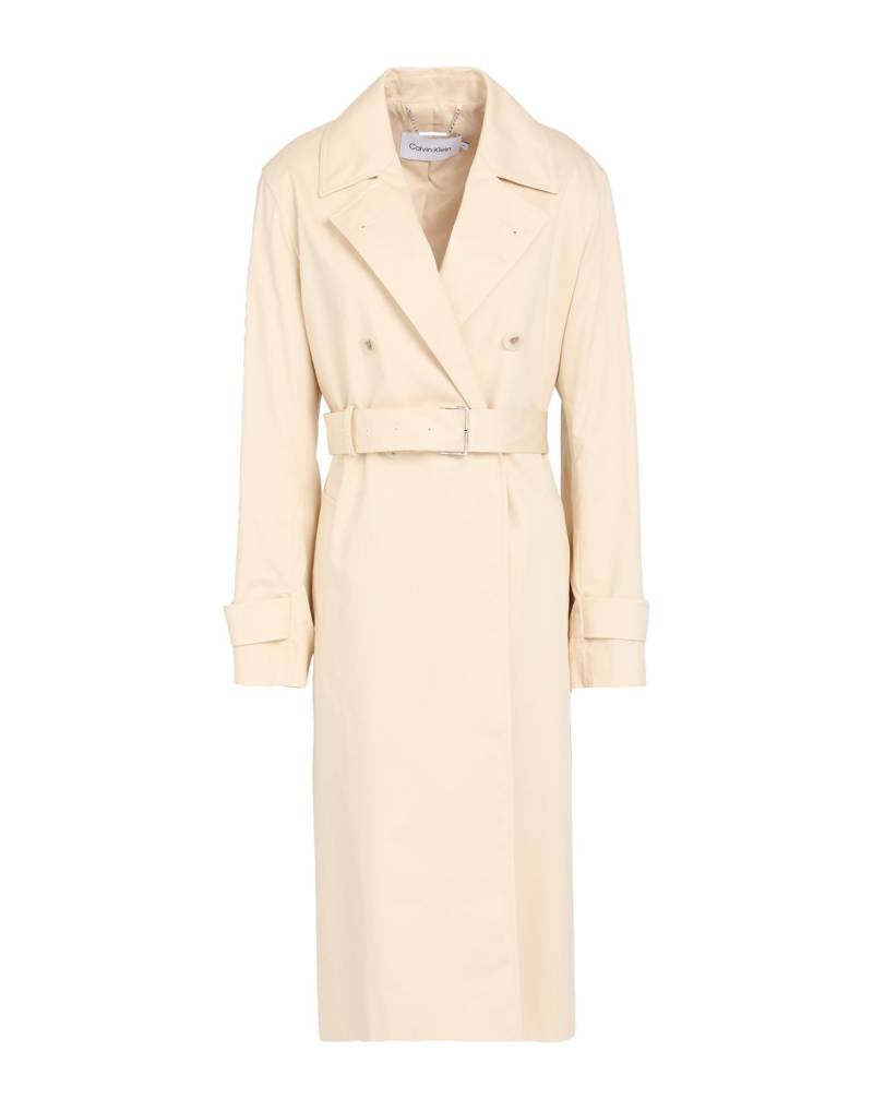 CALVIN KLEIN Jacke, Mantel & Trenchcoat Damen Beige CALVIN KLEIN Jacke, Mantel & Trenchcoat Damen Beige von CALVIN KLEIN