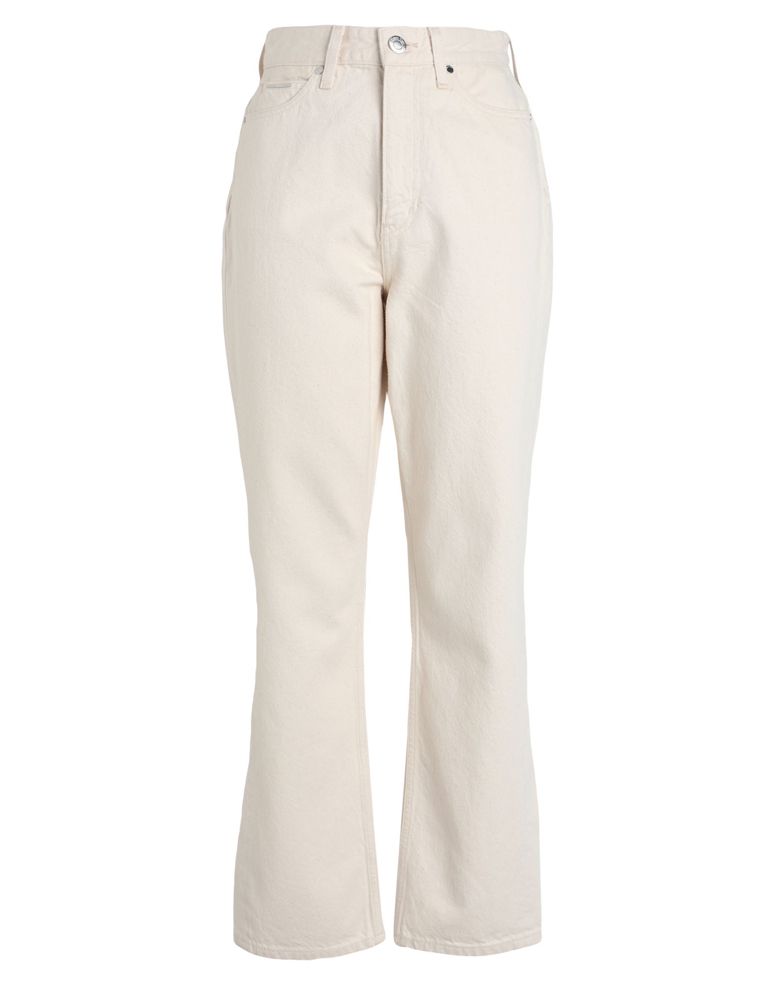 CALVIN KLEIN Jeanshose Damen Cremeweiß CALVIN KLEIN Jeanshose Damen Cremeweiß von CALVIN KLEIN