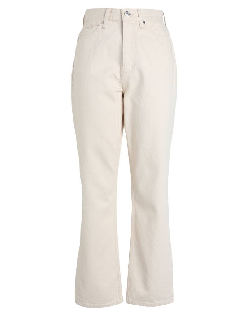 CALVIN KLEIN Jeanshose Damen Cremeweiß von CALVIN KLEIN