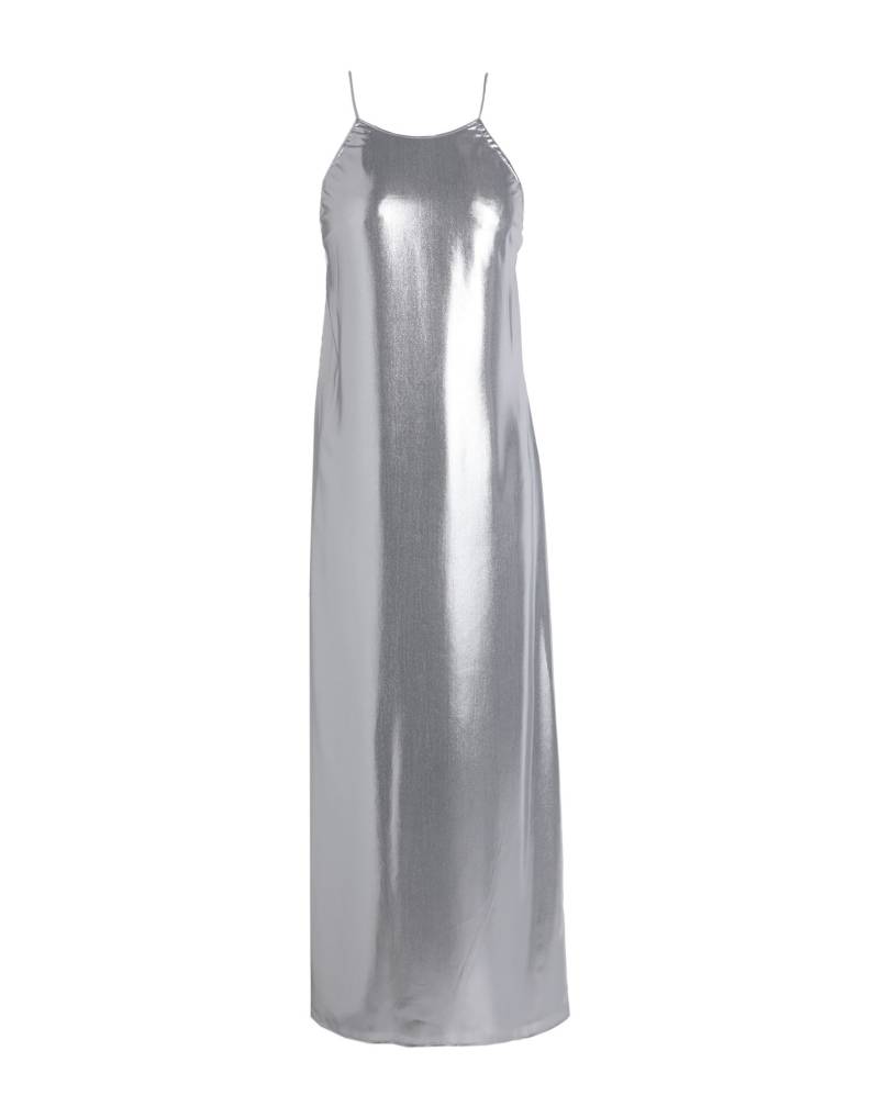 CALVIN KLEIN Maxi-kleid Damen Silber von CALVIN KLEIN