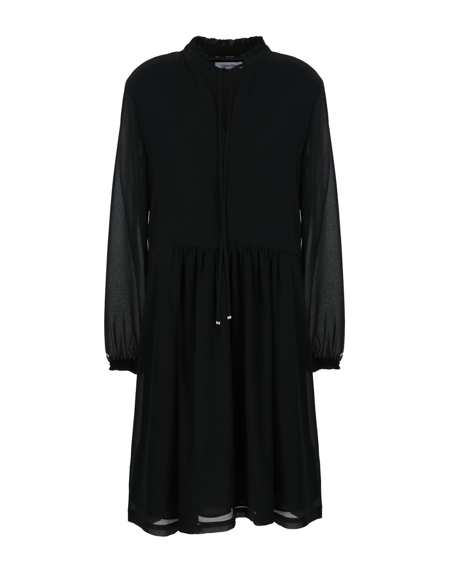 CALVIN KLEIN Midi-kleid Damen Schwarz CALVIN KLEIN Midi-kleid Damen Schwarz von CALVIN KLEIN