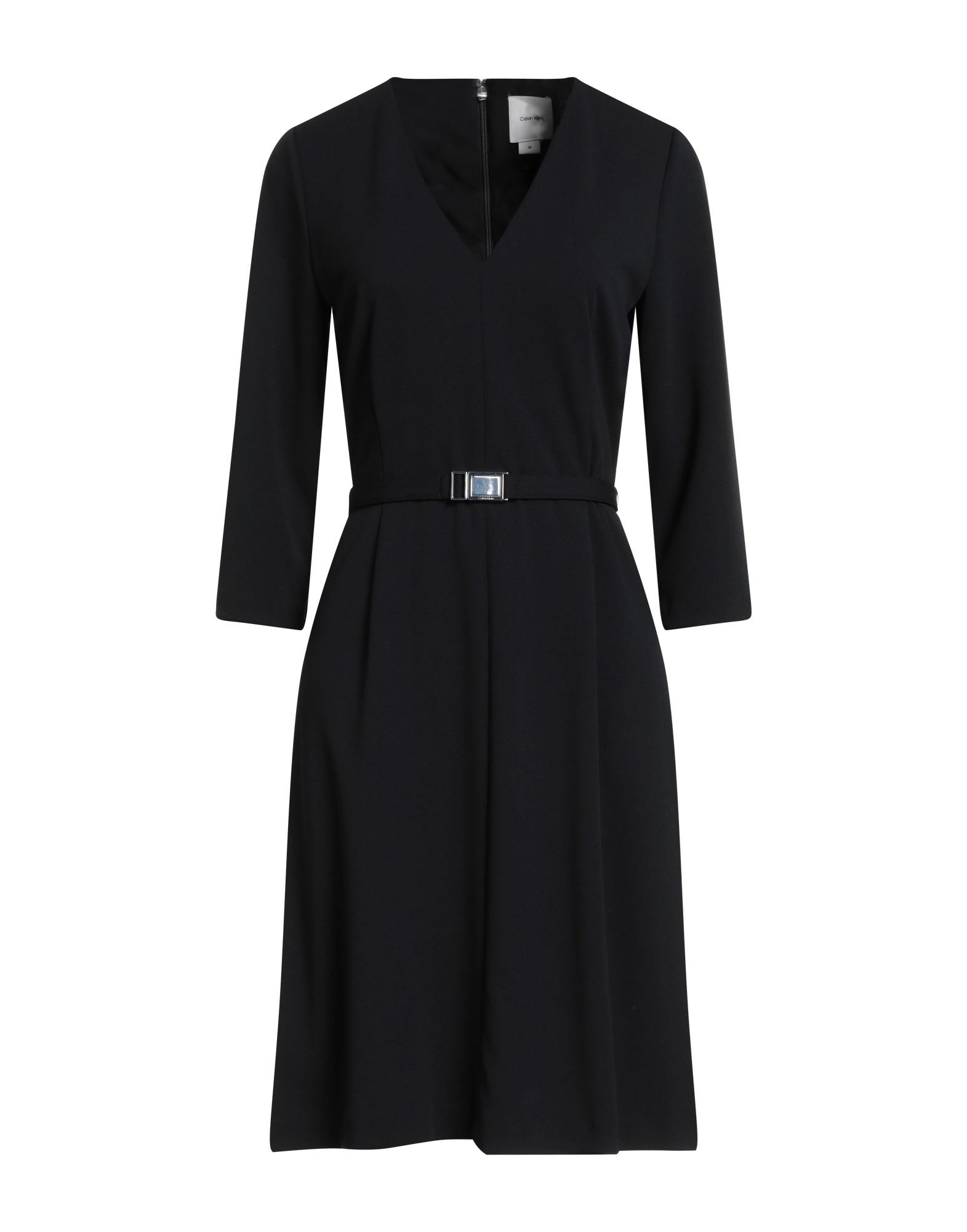 CALVIN KLEIN Midi-kleid Damen Schwarz von CALVIN KLEIN