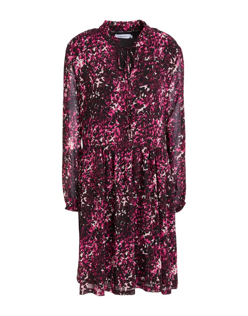 CALVIN KLEIN Mini-kleid Damen Pflaume von CALVIN KLEIN