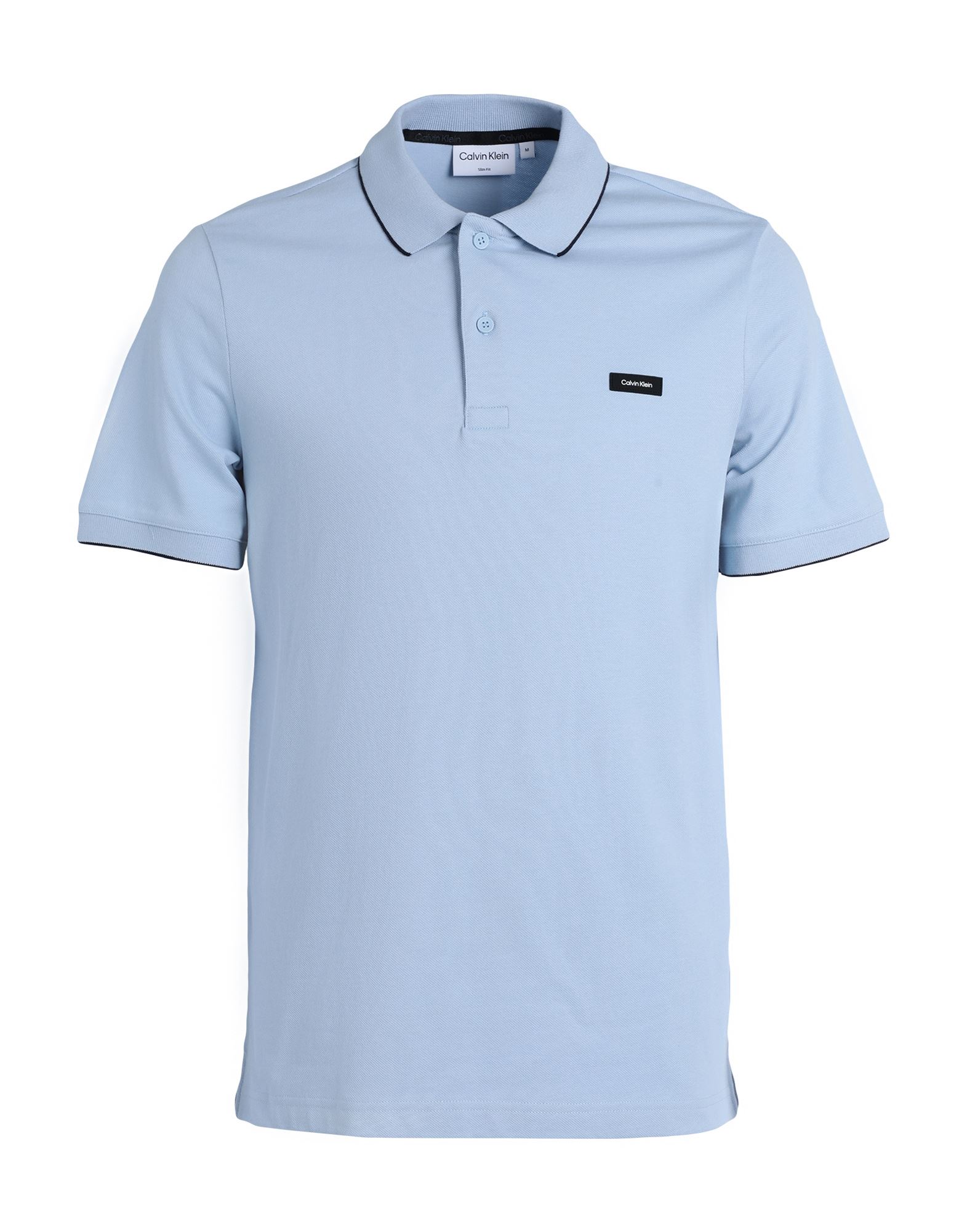 CALVIN KLEIN Poloshirt Herren Hellblau von CALVIN KLEIN