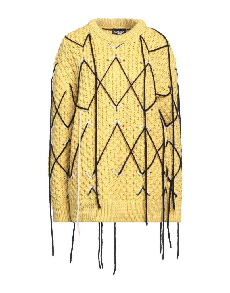 CALVIN KLEIN Pullover Damen Gelb von CALVIN KLEIN