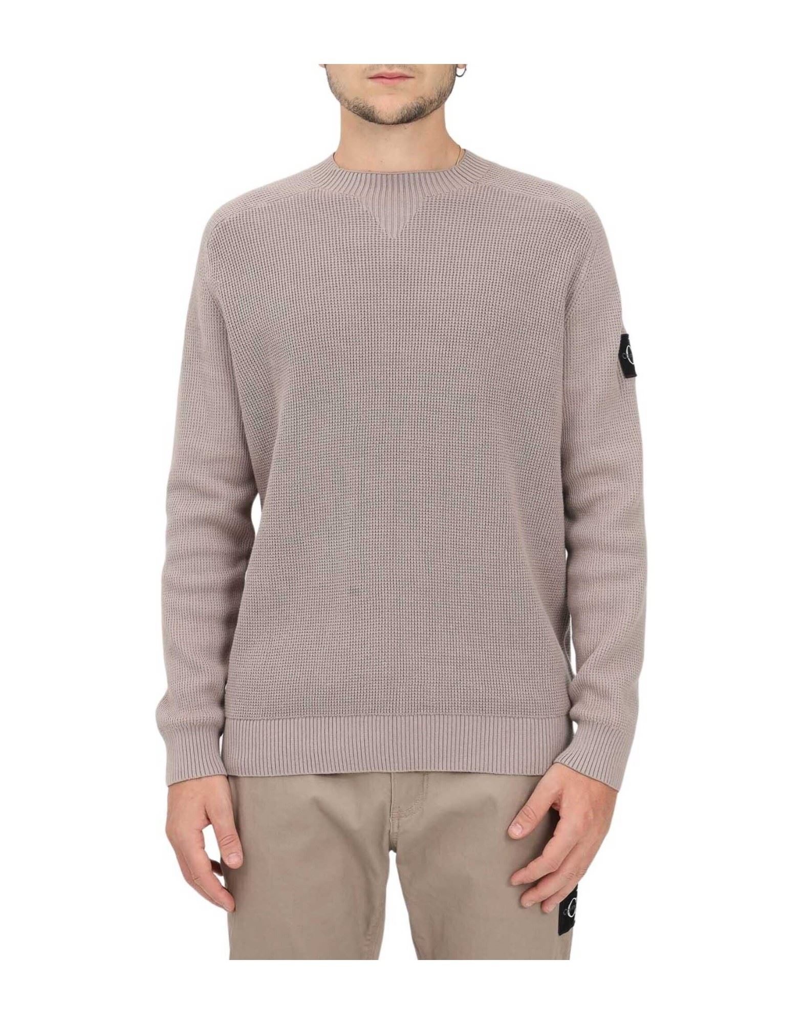 CALVIN KLEIN Pullover Herren Hellbraun von CALVIN KLEIN