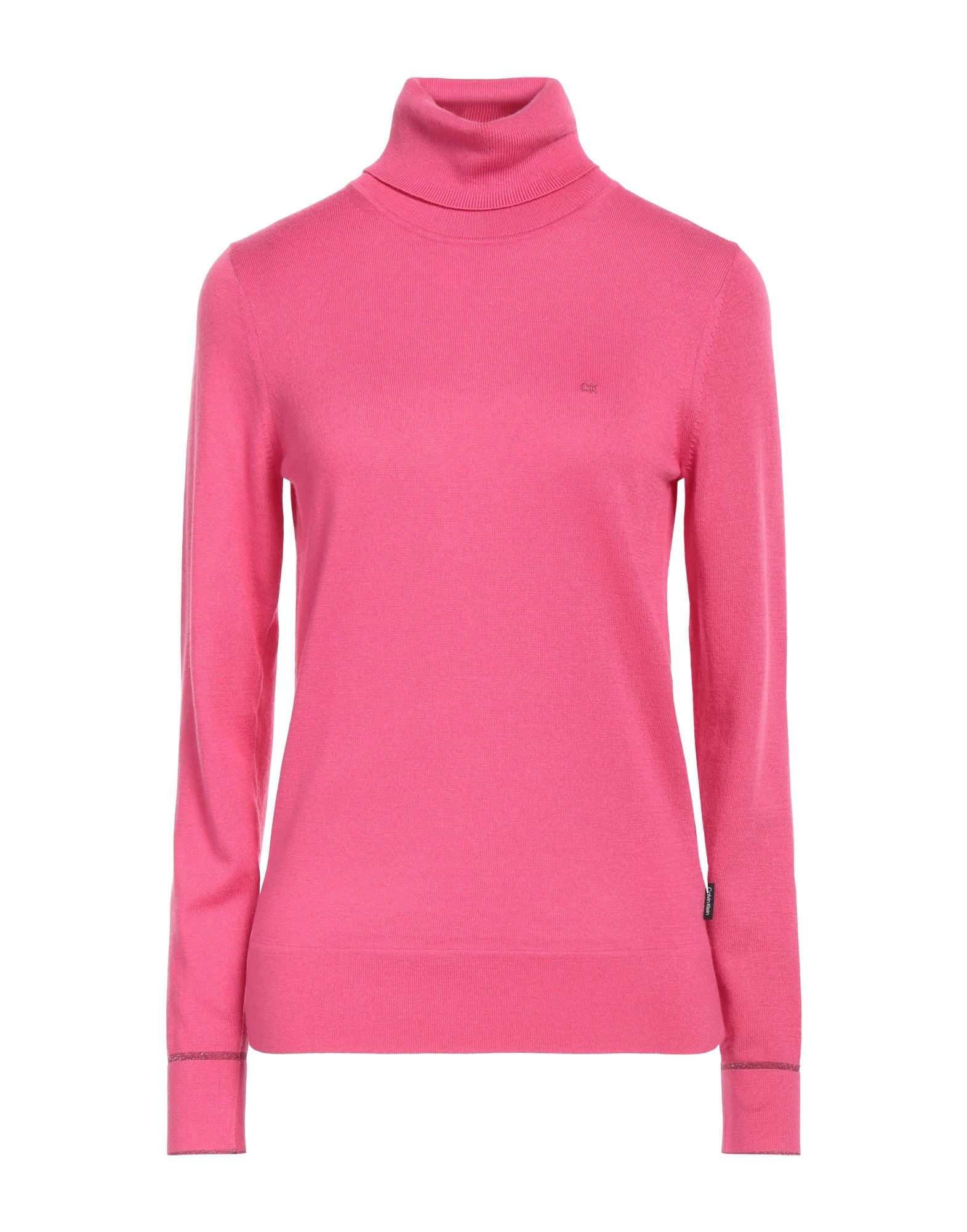 CALVIN KLEIN Rollkragenpullover Damen Magenta von CALVIN KLEIN