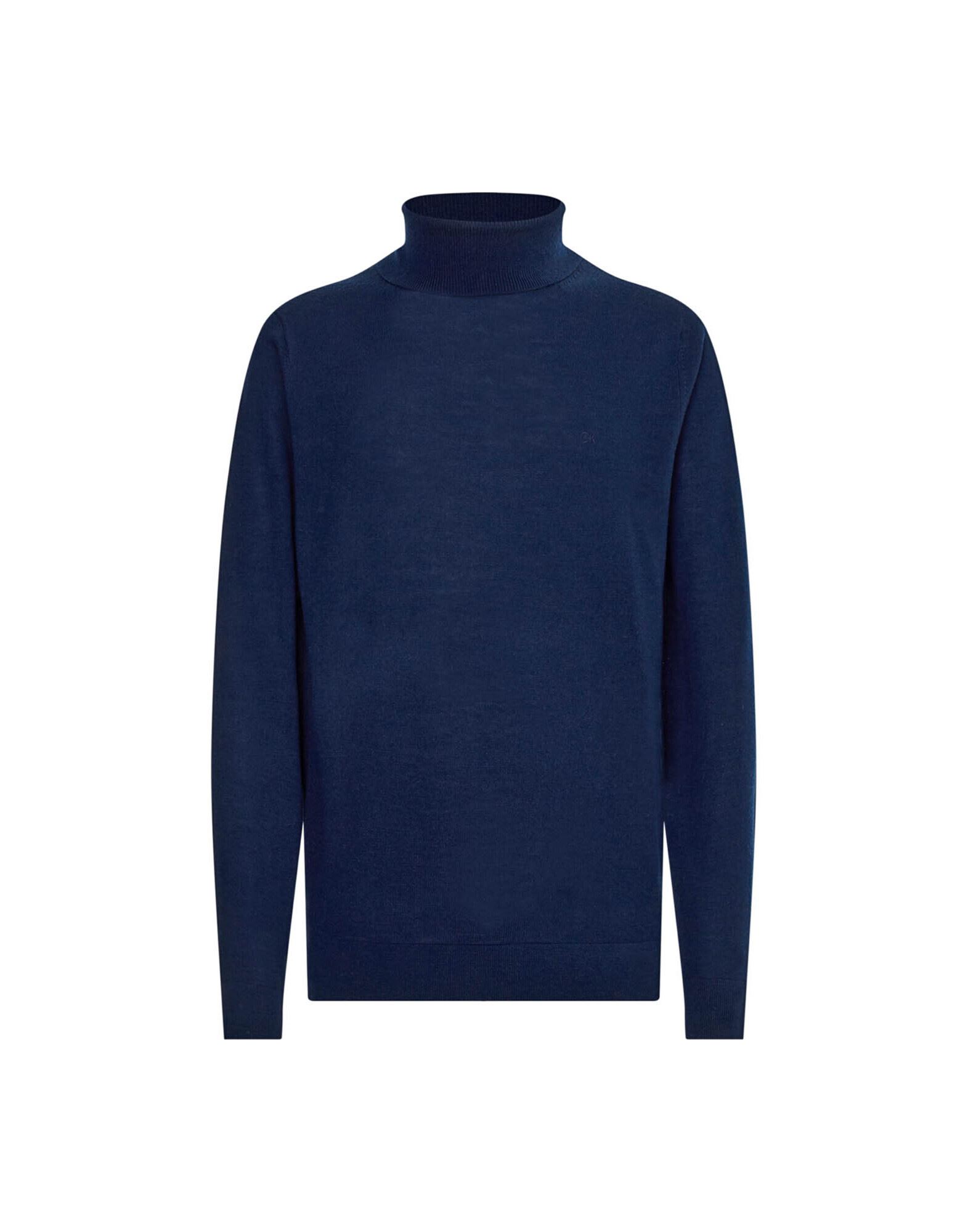 CALVIN KLEIN Rollkragenpullover Herren Blau von CALVIN KLEIN