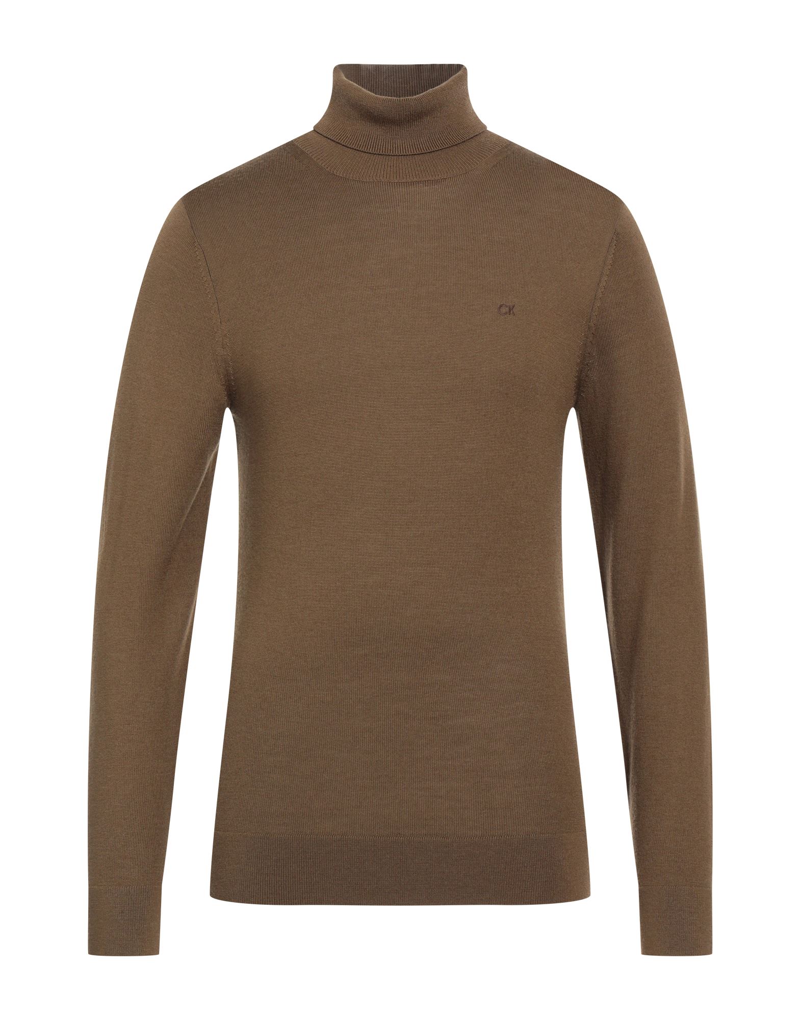 CALVIN KLEIN Rollkragenpullover Herren Braun von CALVIN KLEIN