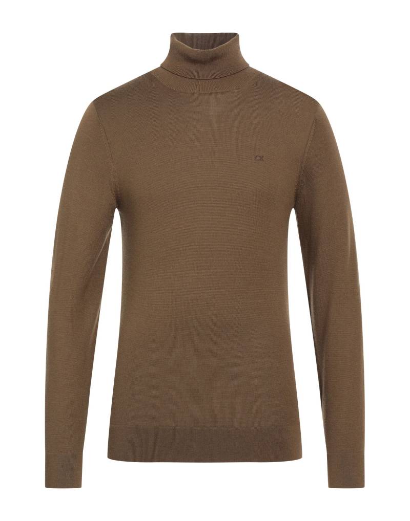 CALVIN KLEIN Rollkragenpullover Herren Braun von CALVIN KLEIN