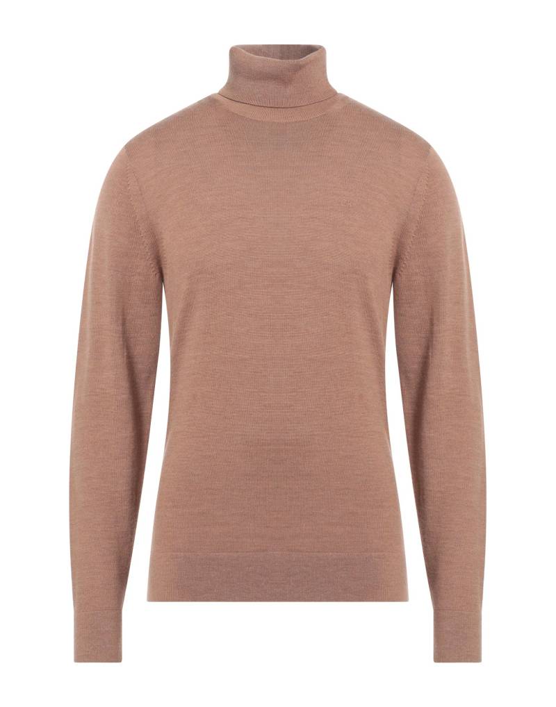 CALVIN KLEIN Rollkragenpullover Herren Kamel von CALVIN KLEIN