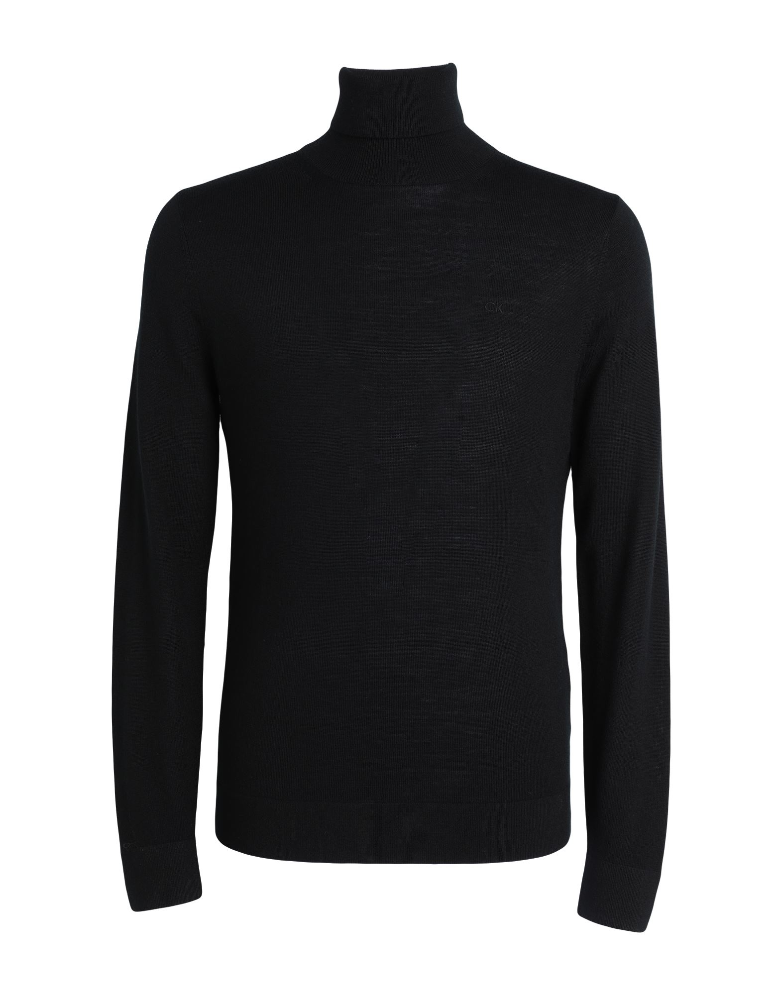 CALVIN KLEIN Rollkragenpullover Herren Schwarz von CALVIN KLEIN