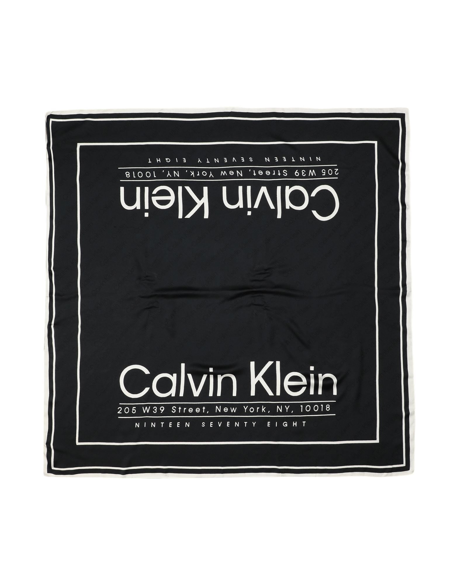 CALVIN KLEIN Schal Damen Schwarz von CALVIN KLEIN