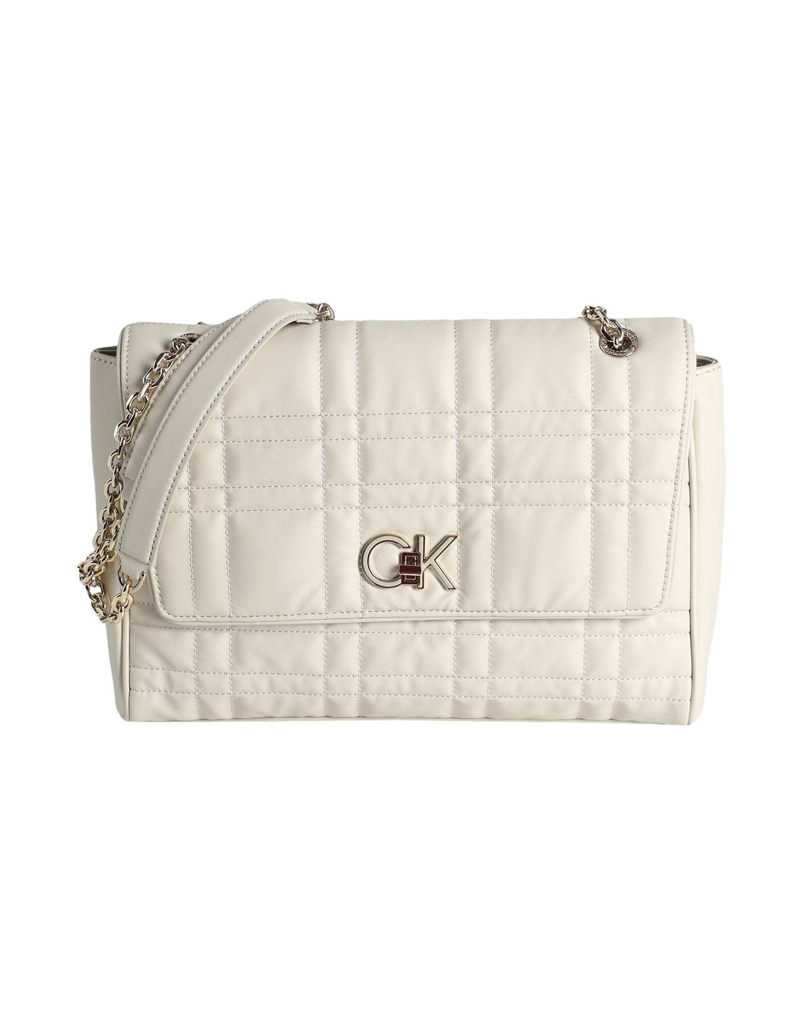 CALVIN KLEIN Schultertasche Damen Beige von CALVIN KLEIN