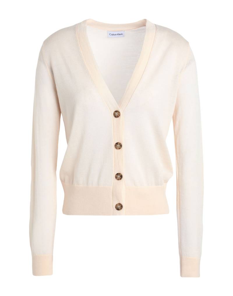 CALVIN KLEIN Strickjacke Damen Sand von CALVIN KLEIN