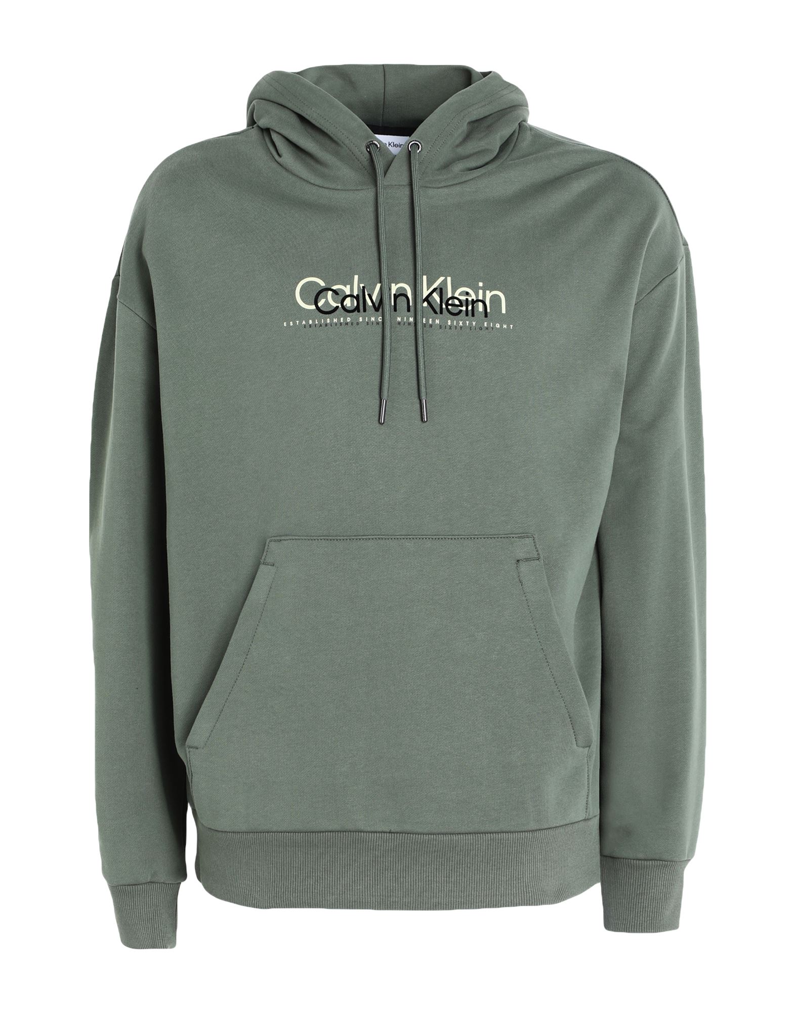 CALVIN KLEIN Sweatshirt Herren Militärgrün von CALVIN KLEIN