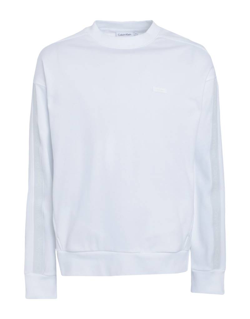 CALVIN KLEIN Sweatshirt Herren Weiß von CALVIN KLEIN