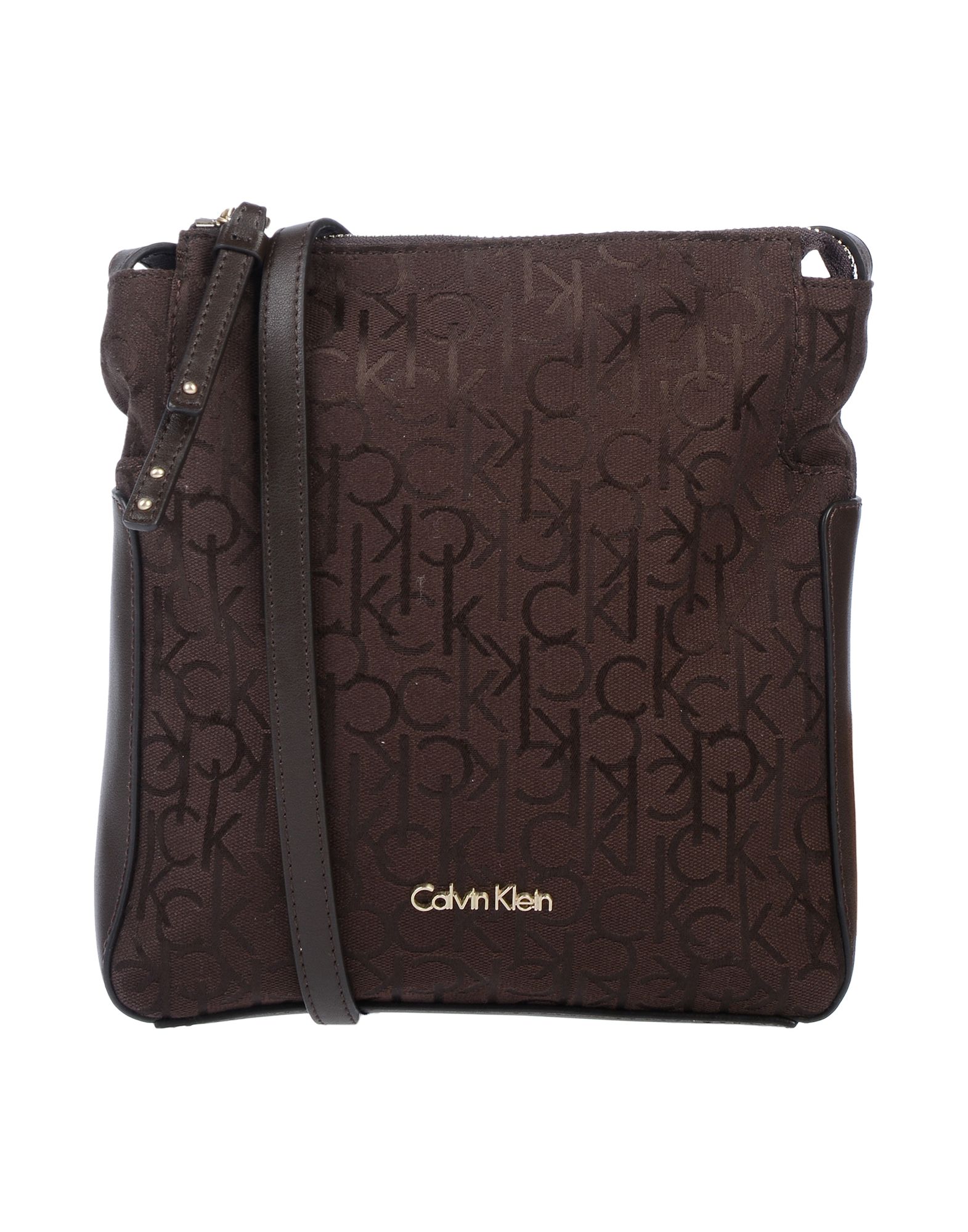 CALVIN KLEIN Umhängetasche Damen Dunkelbraun von CALVIN KLEIN