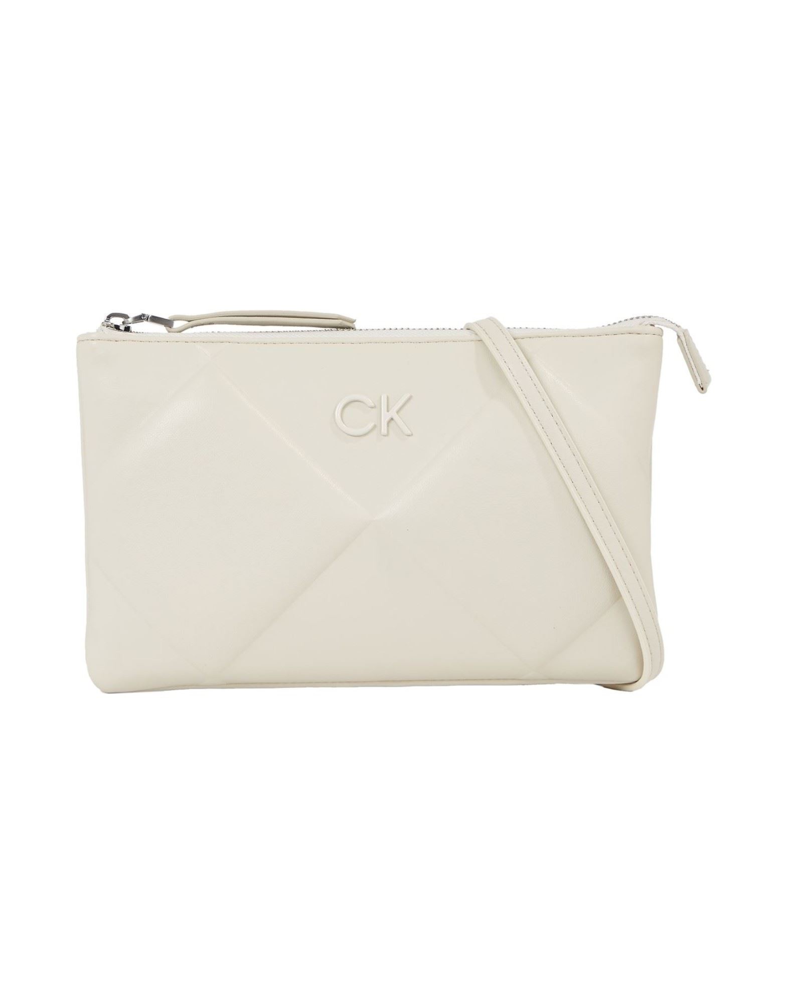 CALVIN KLEIN Umhängetasche Damen Off white von CALVIN KLEIN