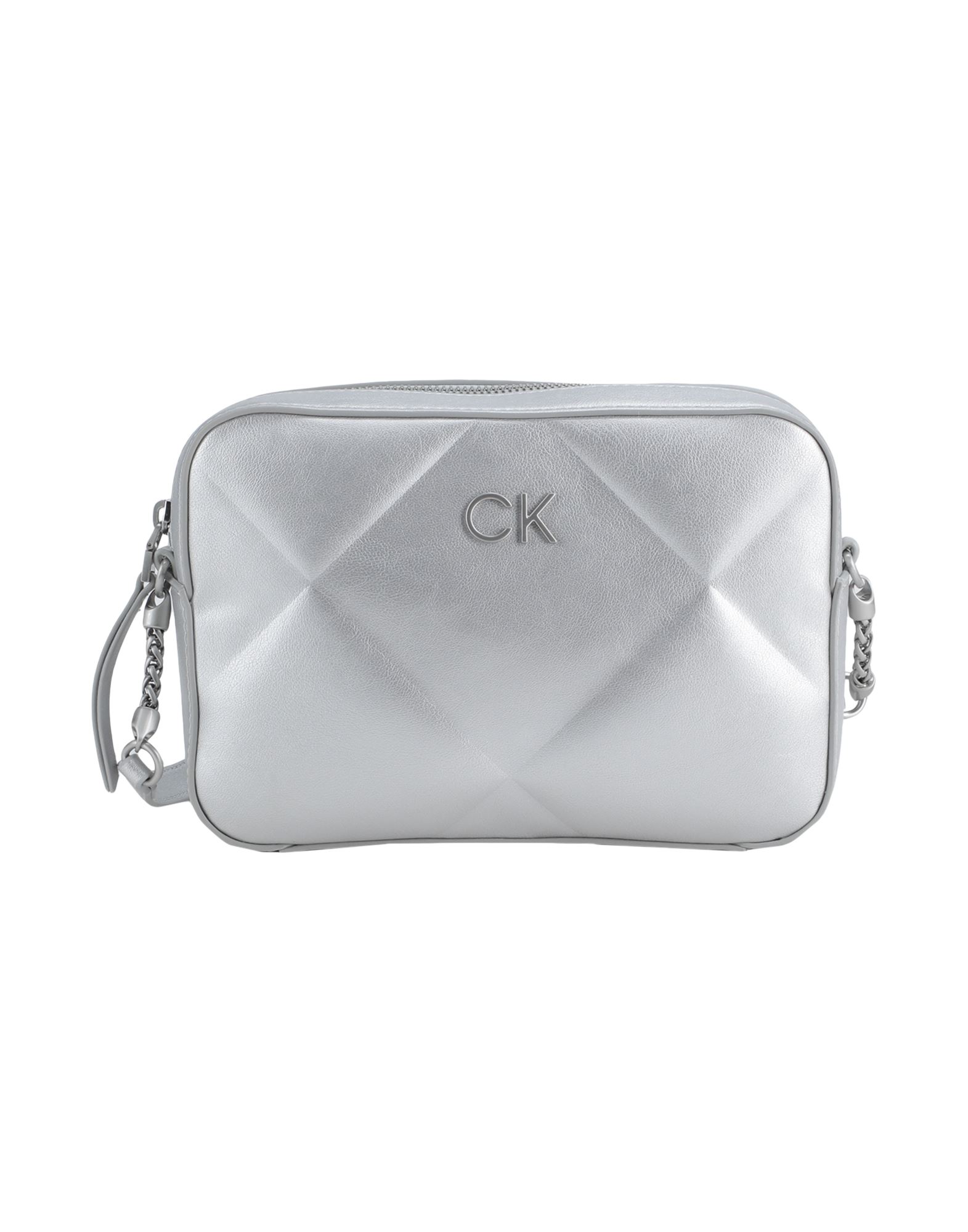 CALVIN KLEIN Umhängetasche Damen Silber von CALVIN KLEIN