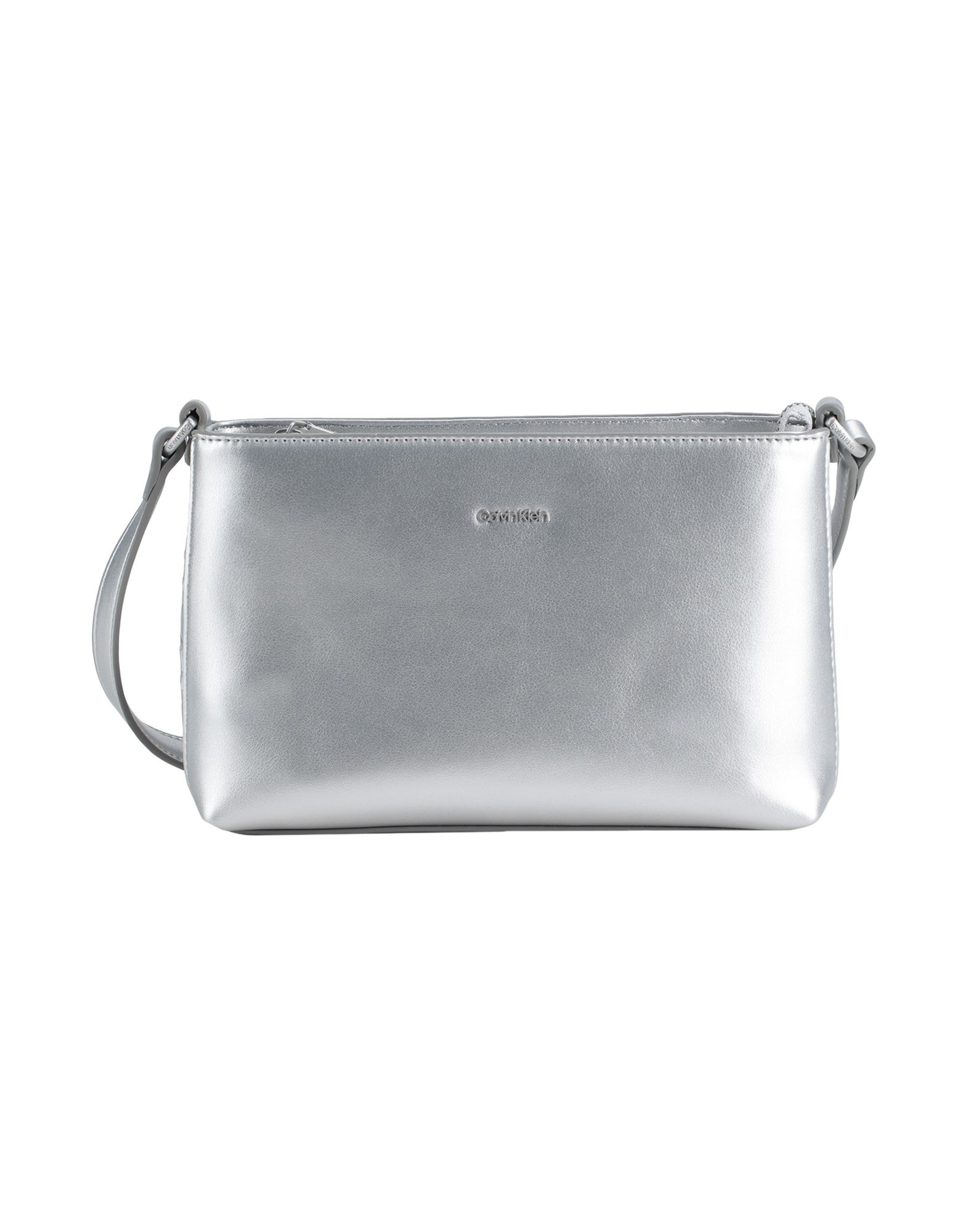 CALVIN KLEIN Umhängetasche Damen Silber von CALVIN KLEIN