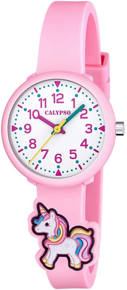 CALYPSO WATCHES Quarzuhr My First Watch K5844/2, Armbanduhr, Kinderuhr, Mädchen, analog, Einhorn von CALYPSO WATCHES