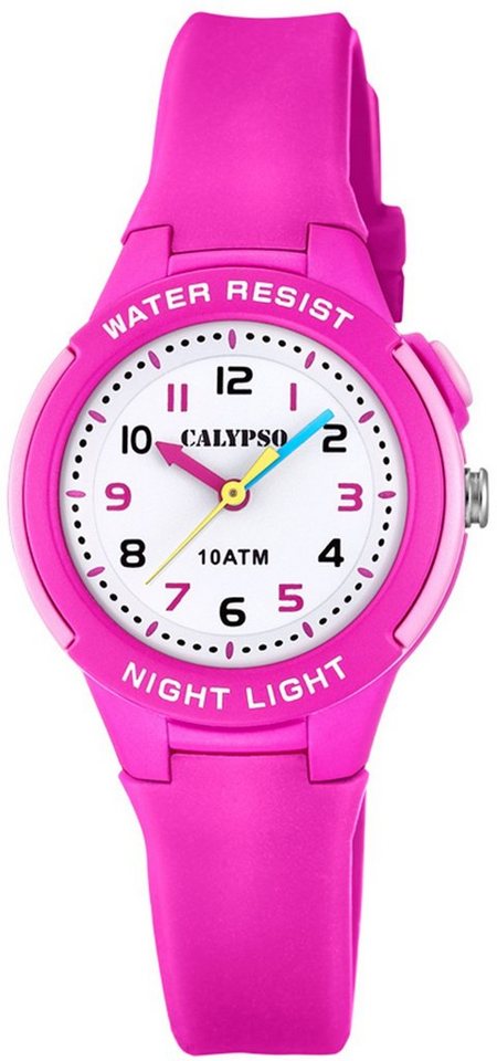 CALYPSO WATCHES Quarzuhr Sweet Time K6069/1, Armbanduhr,Kinderuhr,Mädchen,Geschenk,Schulanfang, bis 10bar wasserd. von CALYPSO WATCHES