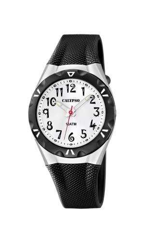 Calypso Damen Analog Quarz Uhr mit Plastik Armband K6064/2 von CALYPSO