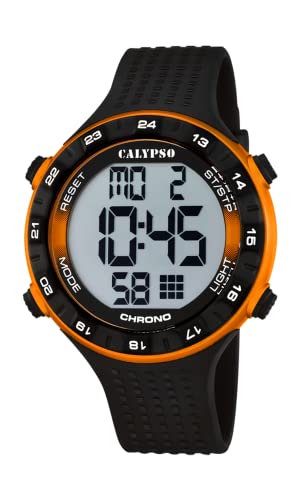 Calypso Uhr Für Herren K5663/3 Flash Time Multi Silikon Case SchwarzSilikon Band von CALYPSO